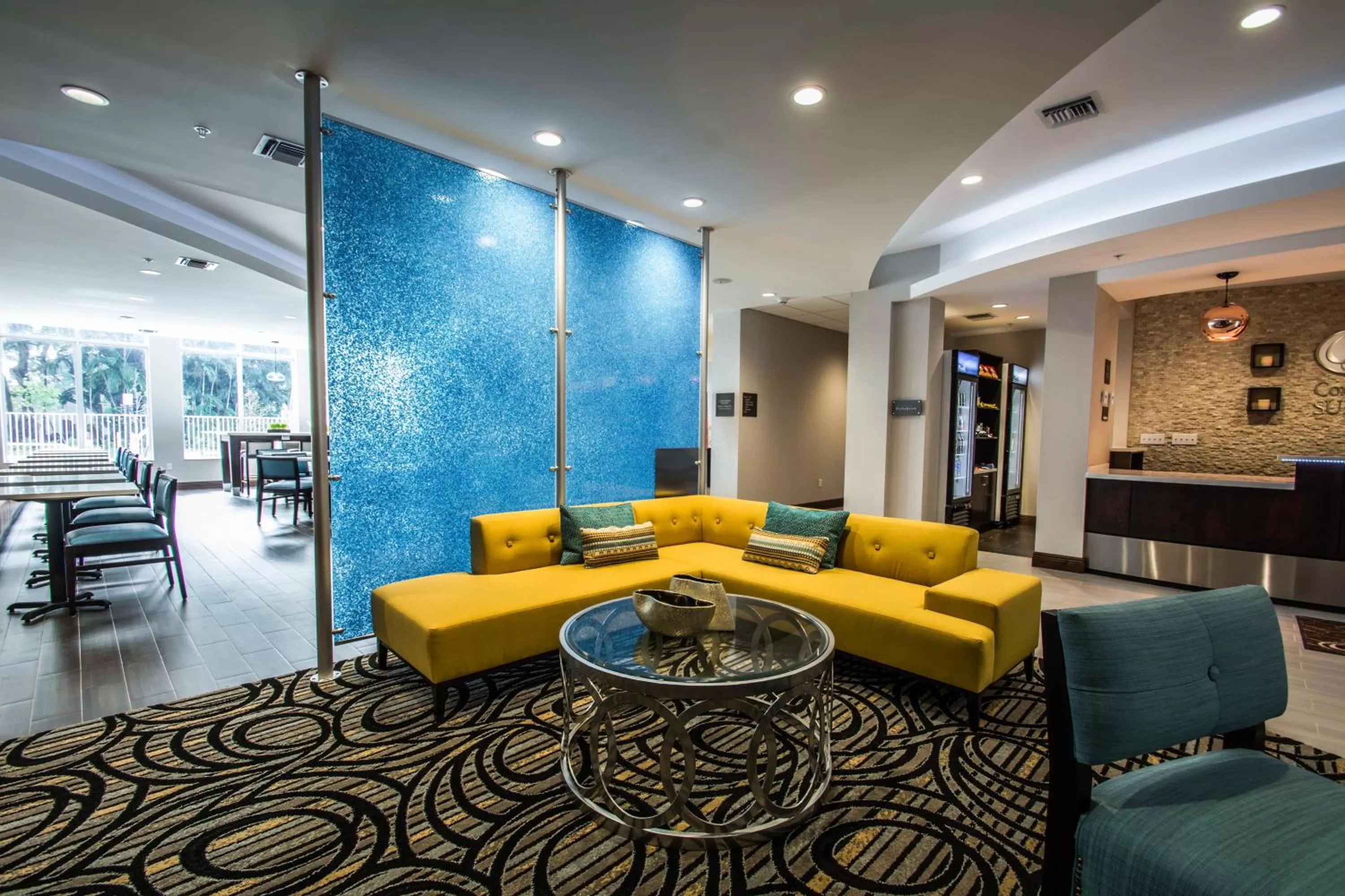 Lobby or reception in Comfort Suites Fort Lauderdale Airport South & Cruise Port