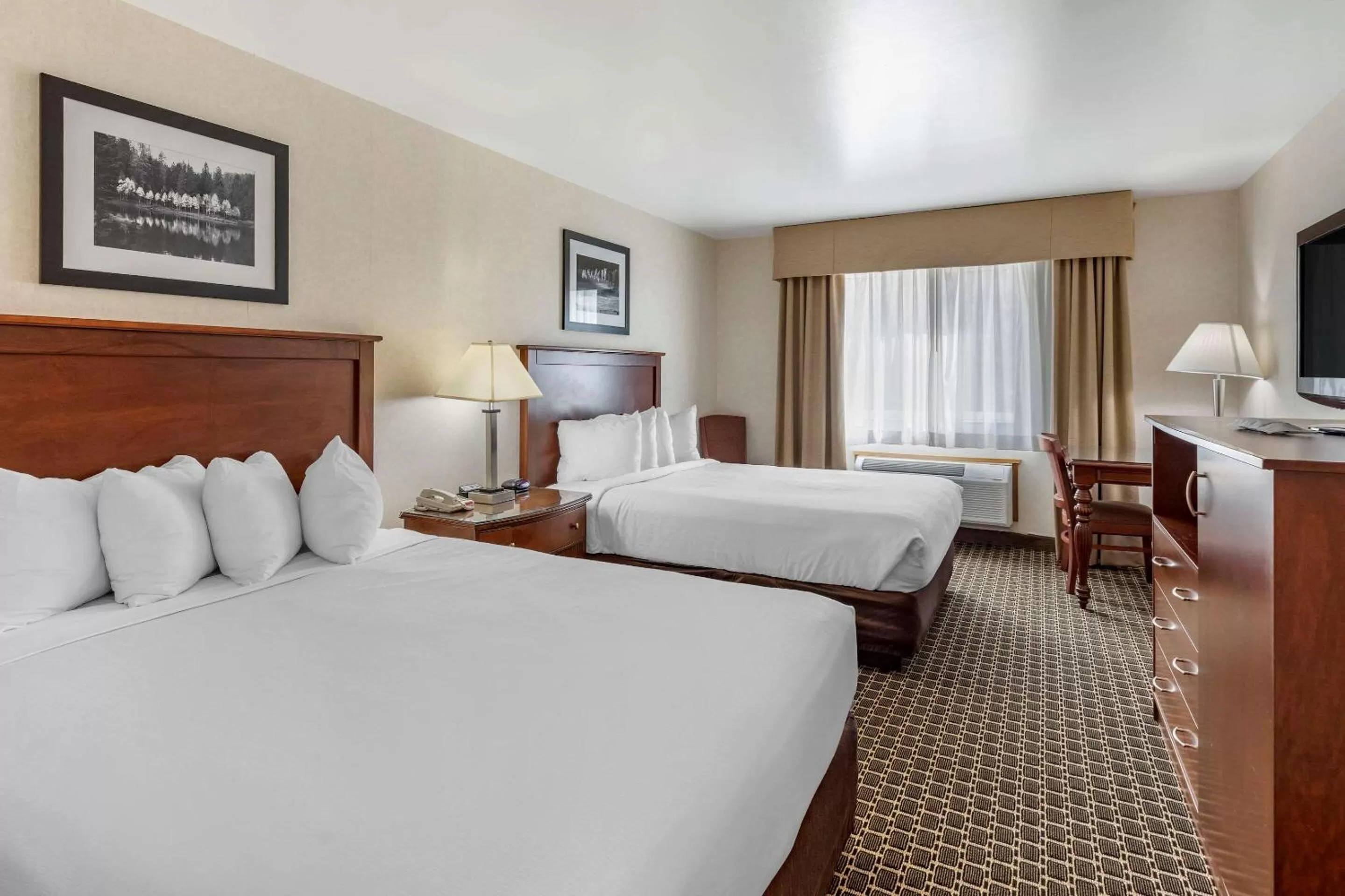 Queen Room with Two Queen Beds  - Non-Smoking in Quality Inn & Suites Steamboat Springs