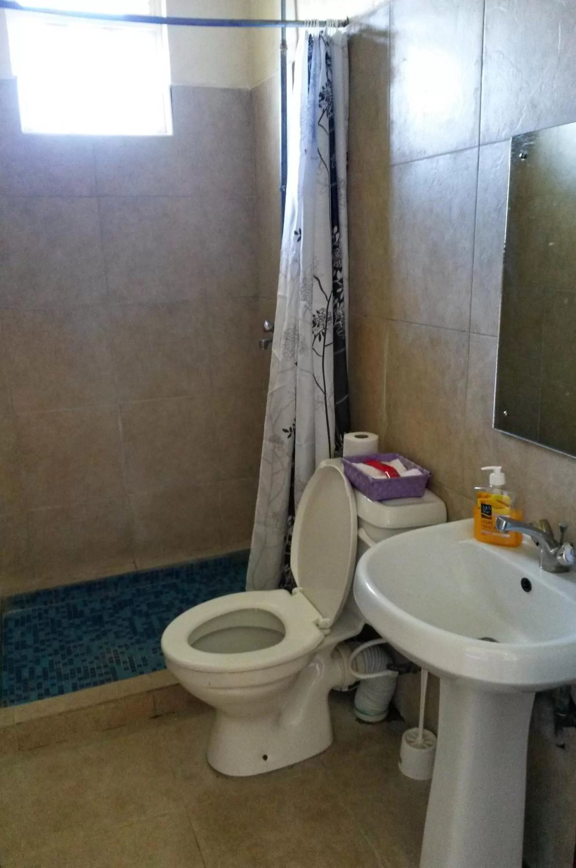 Shower in Mwanzo Lodge