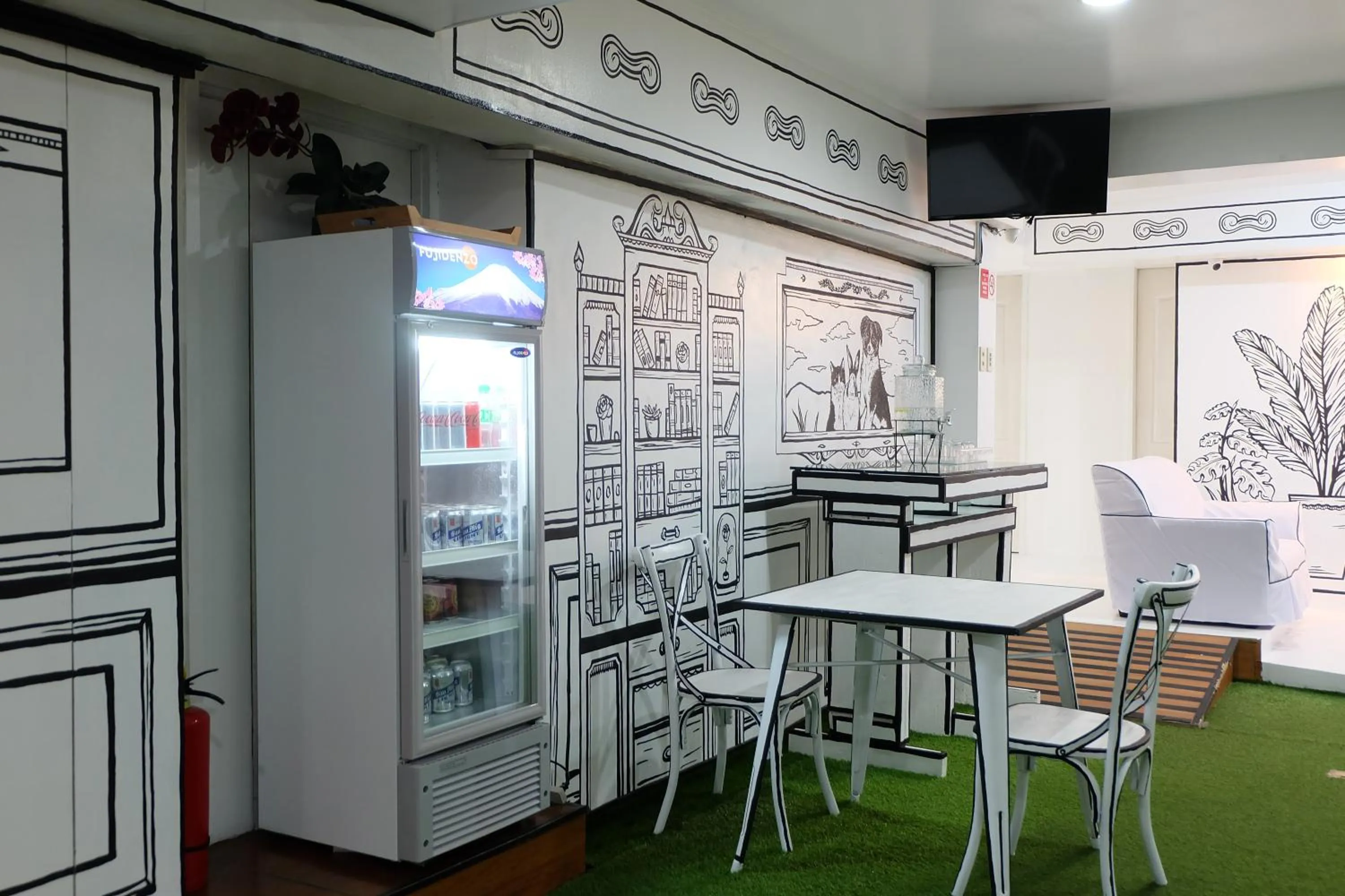 Decorative detail in Spaces Hotel Makati