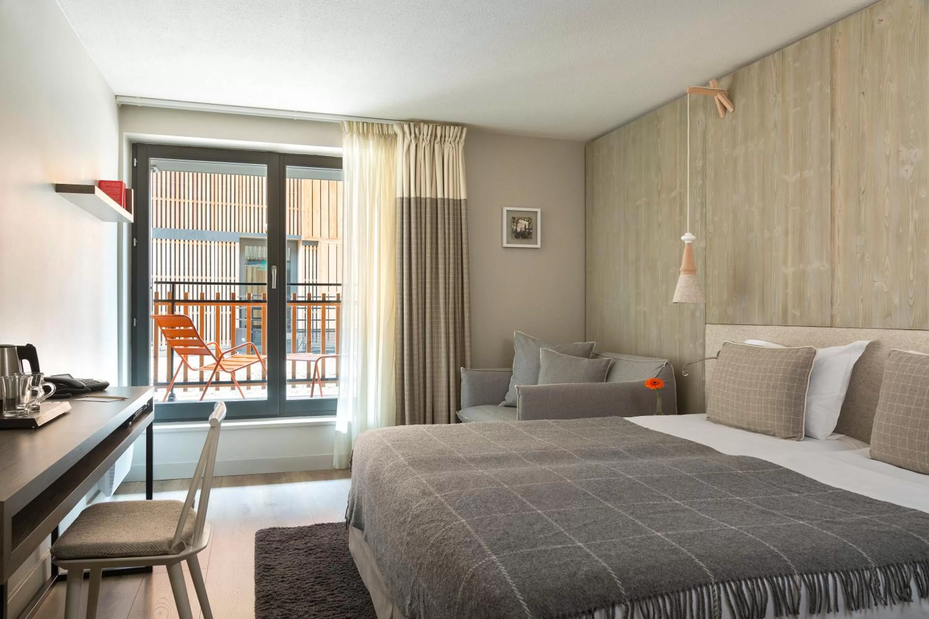 Photo of the whole room, Bed in Heliopic Hotel & Spa