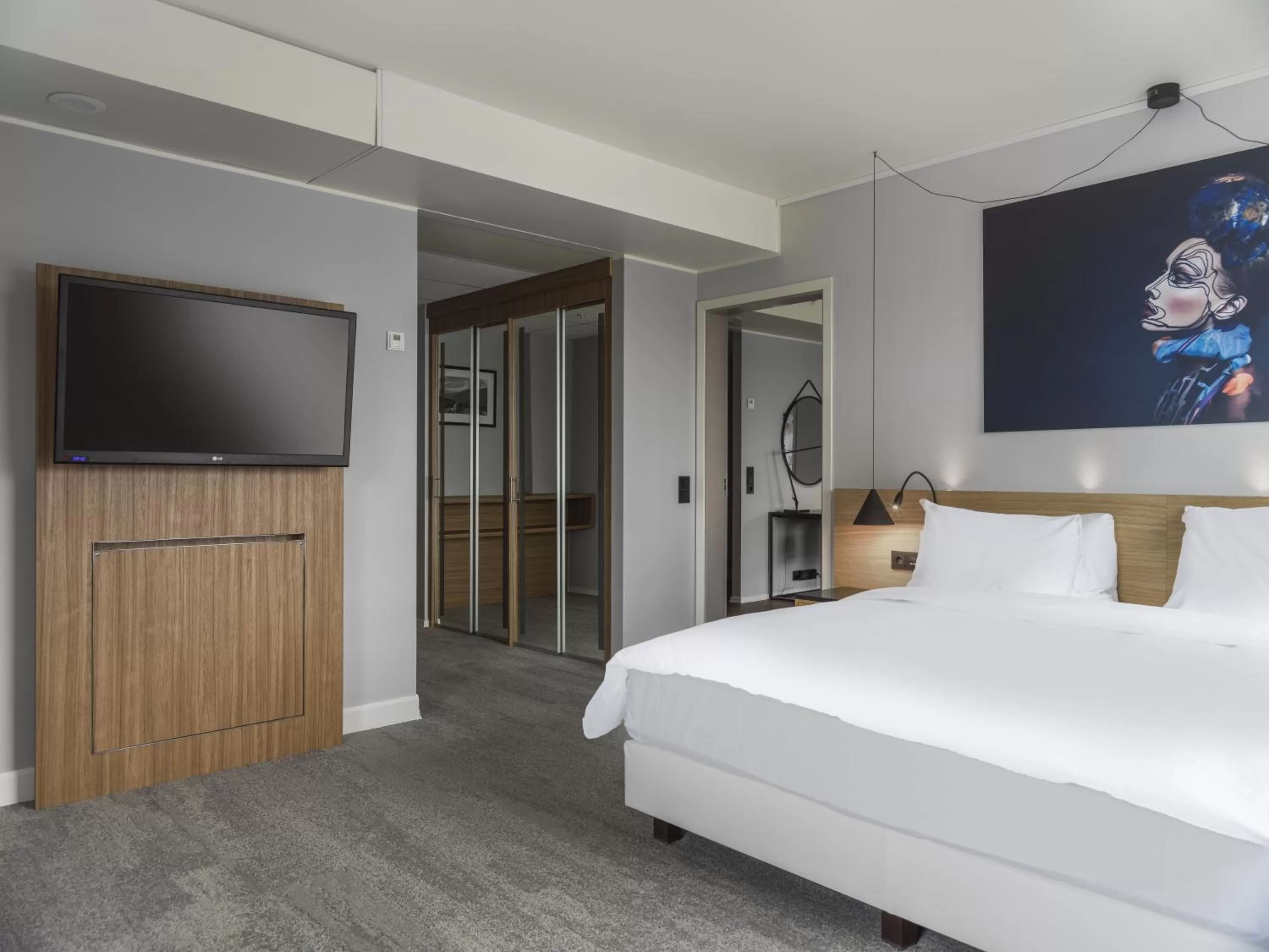 TV and multimedia, Bed in Radisson Blu Hotel Tromsø