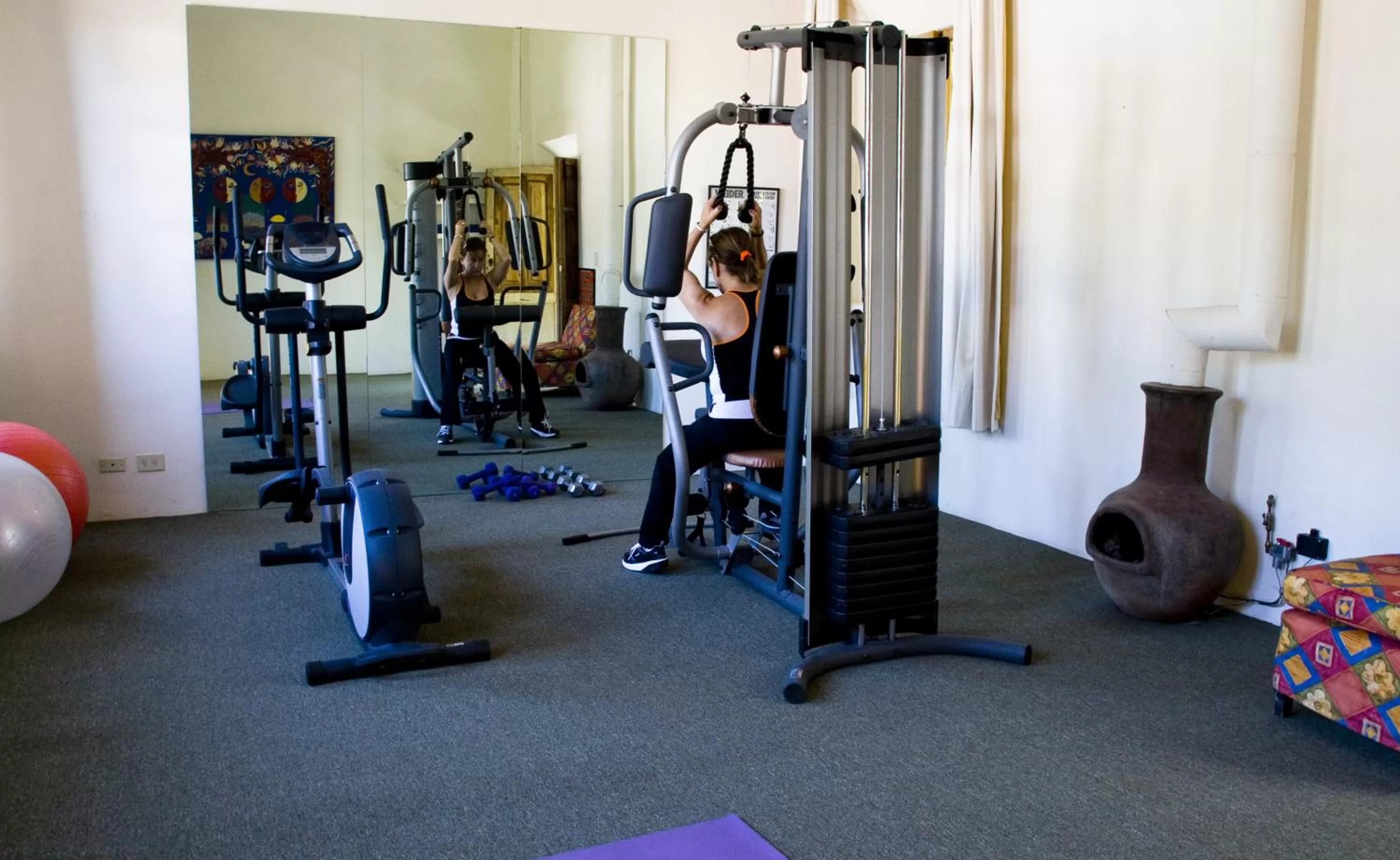 Fitness centre/facilities in Casa Mision de San Miguel