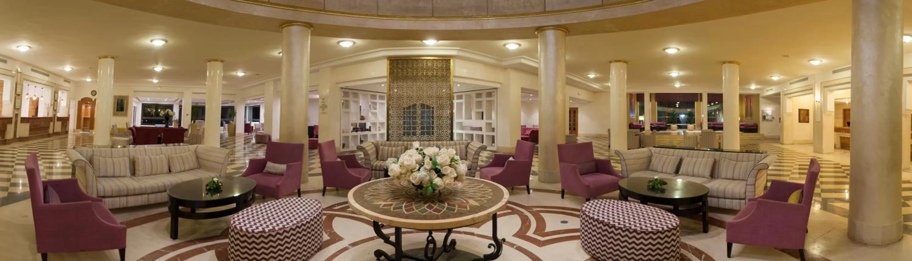 Lobby or reception in Hotel Marhaba Club