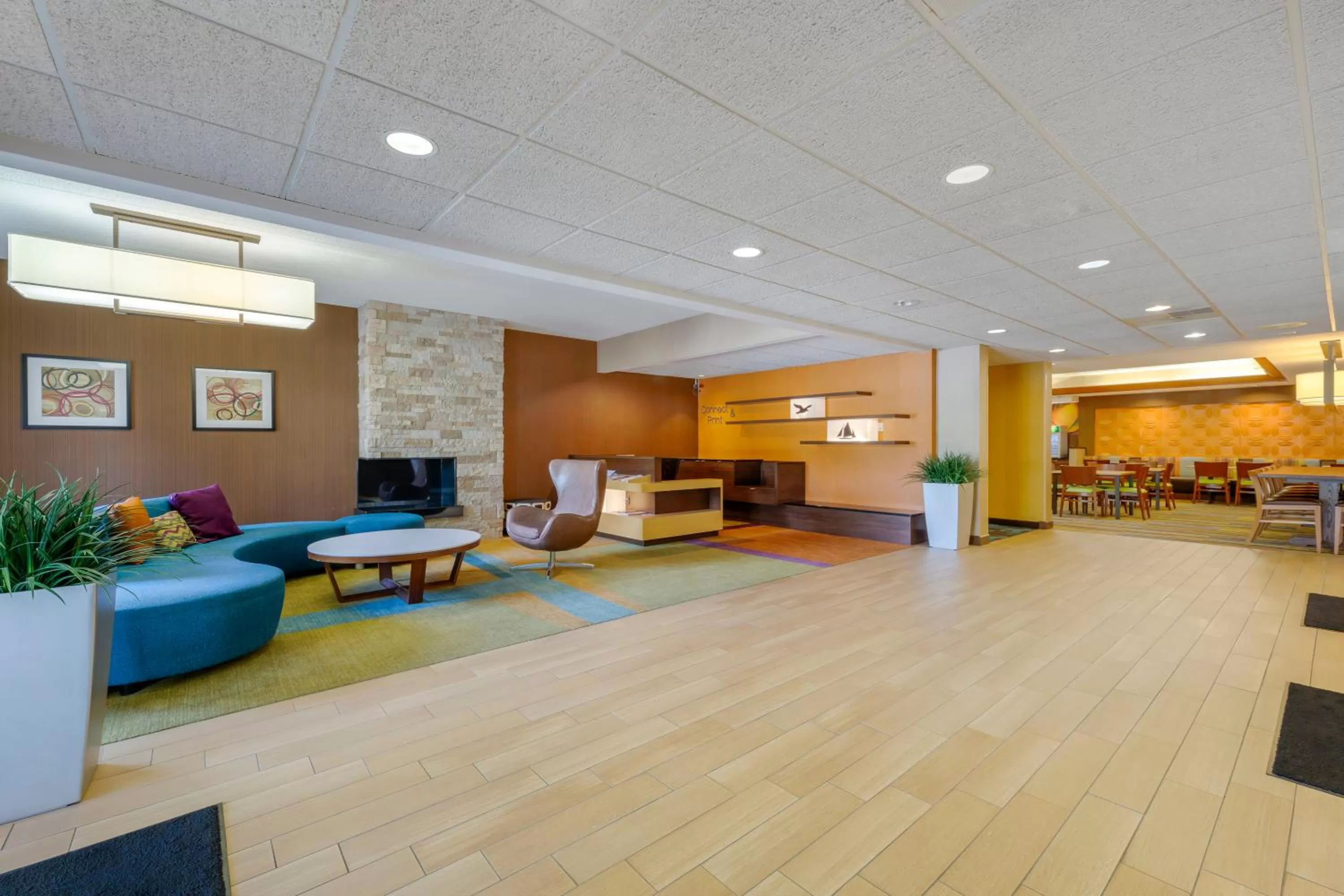 Lobby or reception in Quality Inn & Suites Sandusky