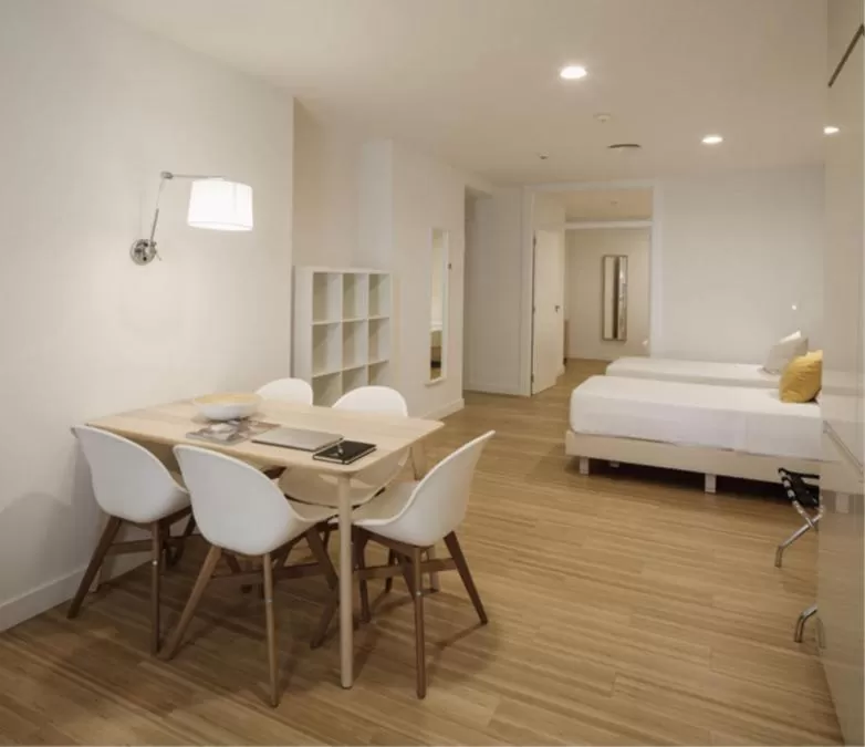 Bed in Mush Room Apartamentos