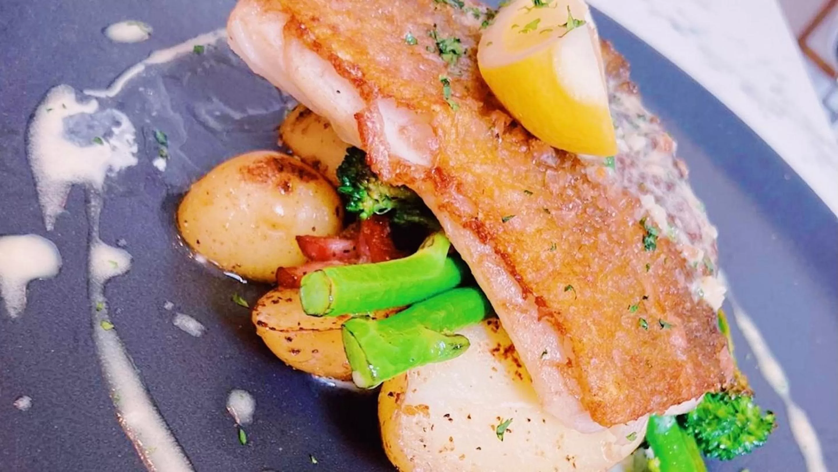 Food close-up in Cliff Hotel