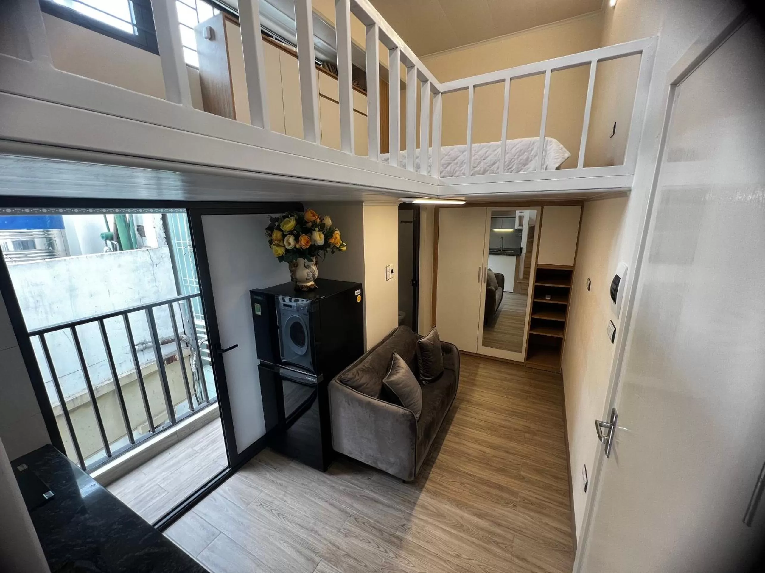 Kitchen or kitchenette in Era Apartment Nguyen Trai