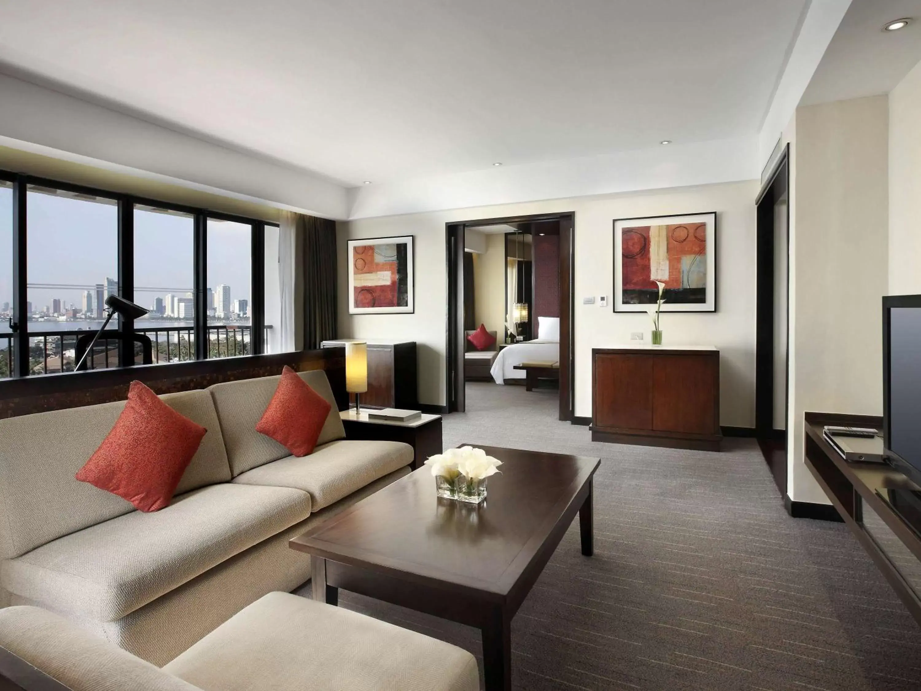 Junior Family King Suite with City View or Bay View in Sofitel Philippine Plaza Manila Junior Family King Suite with City View or Bay View in Sofitel Philippine Plaza Manila