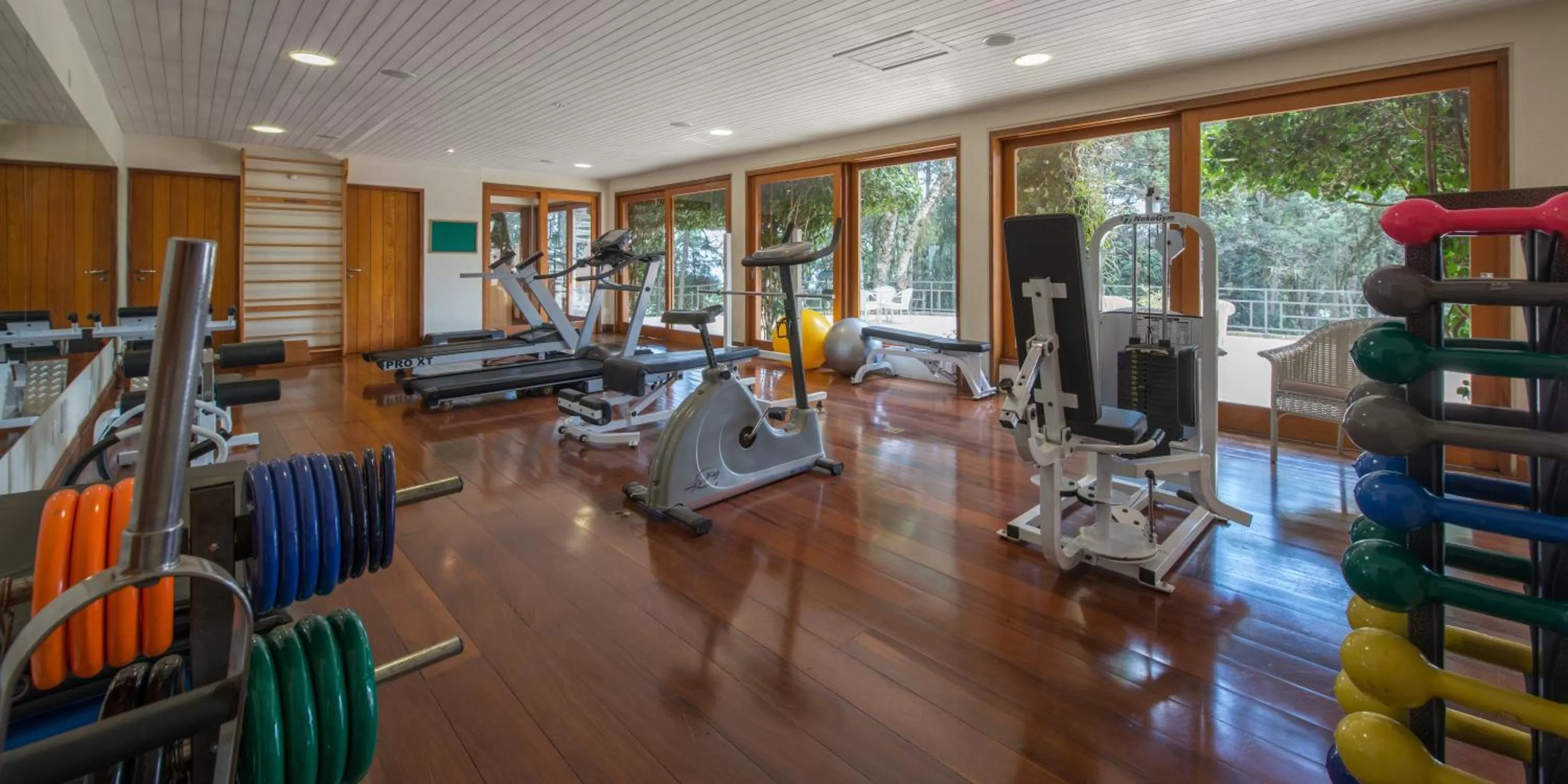 Fitness centre/facilities in Kuriuwa Hotel