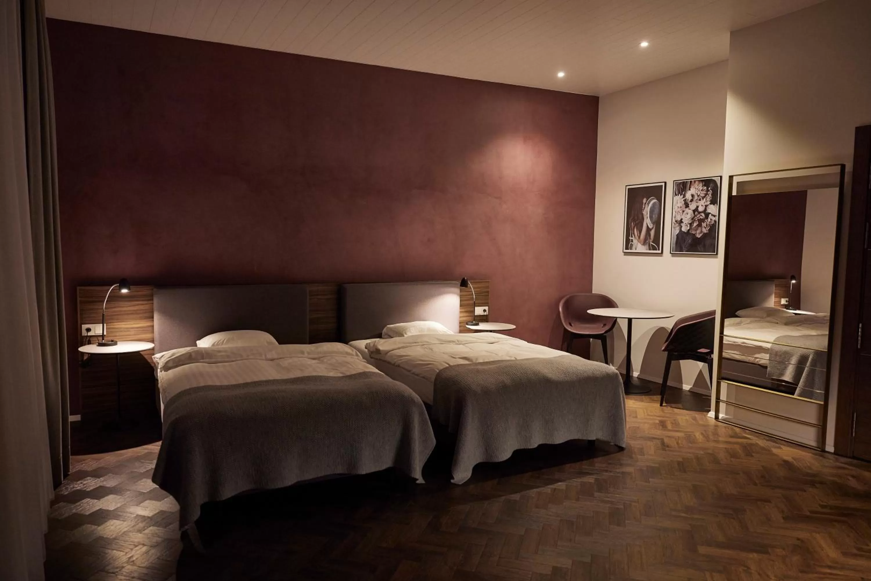 Bed in Hótel Vesturland