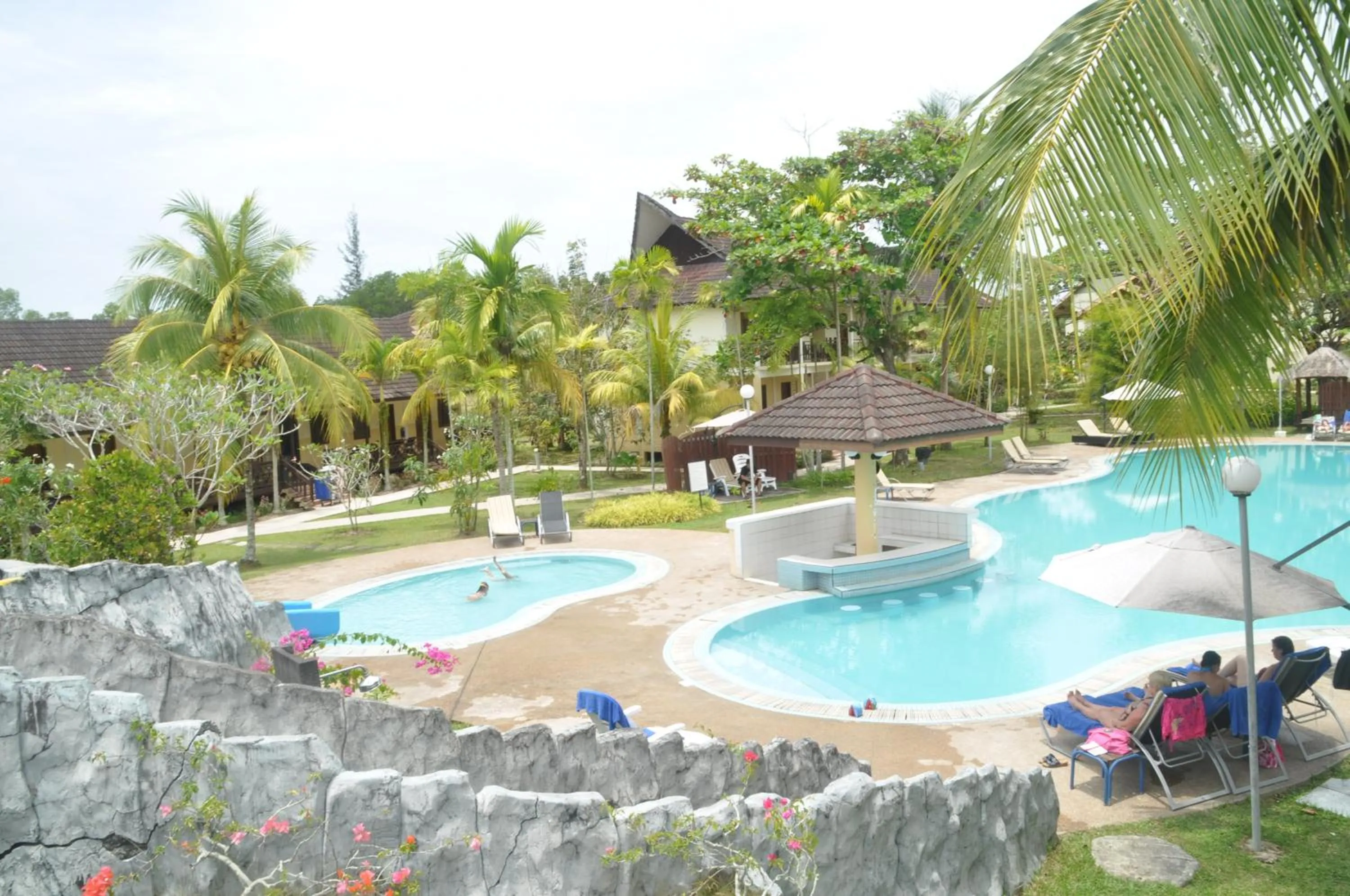 Swimming pool in Beringgis Beach Resort & Spa