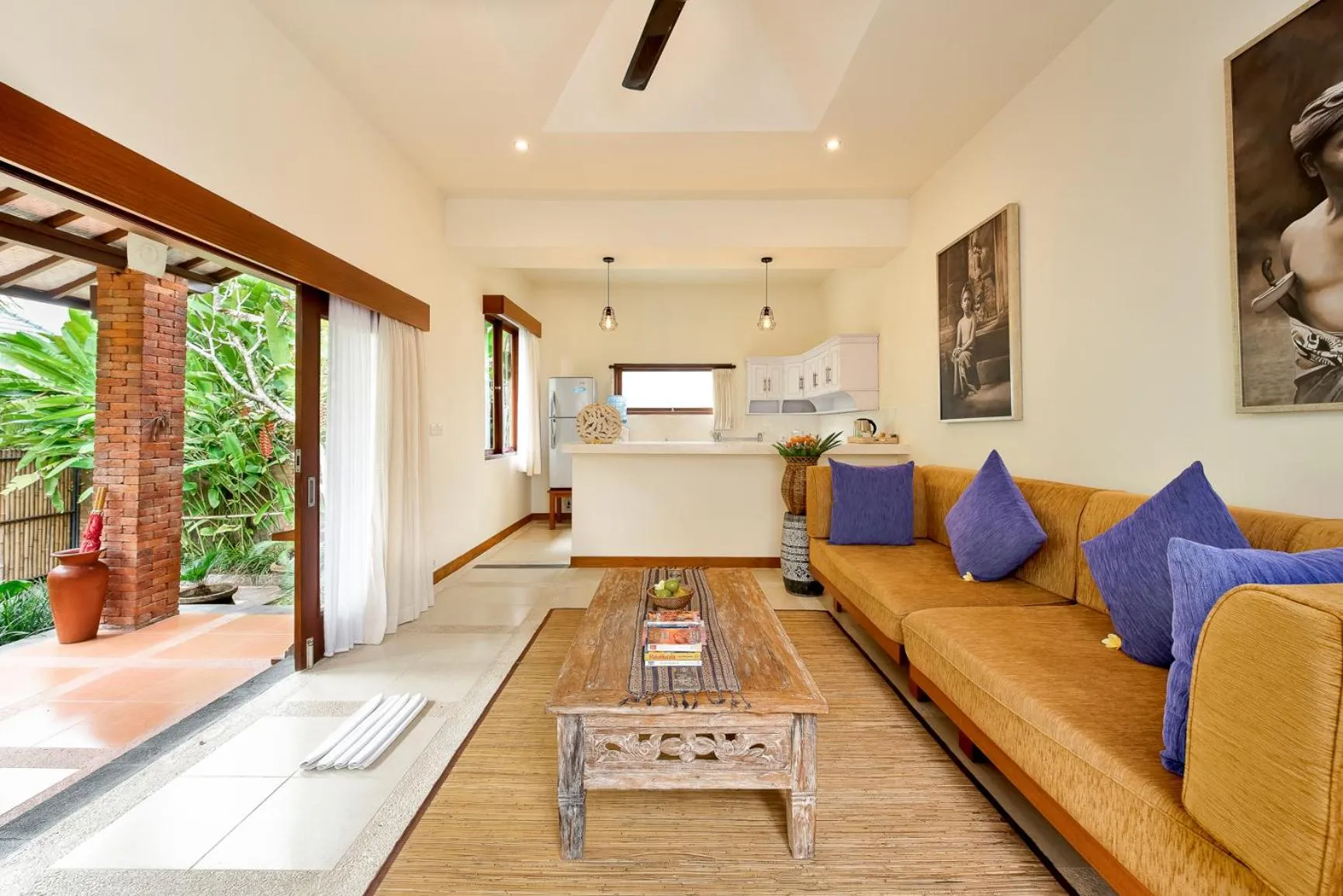 Living room in D'Legon Villas