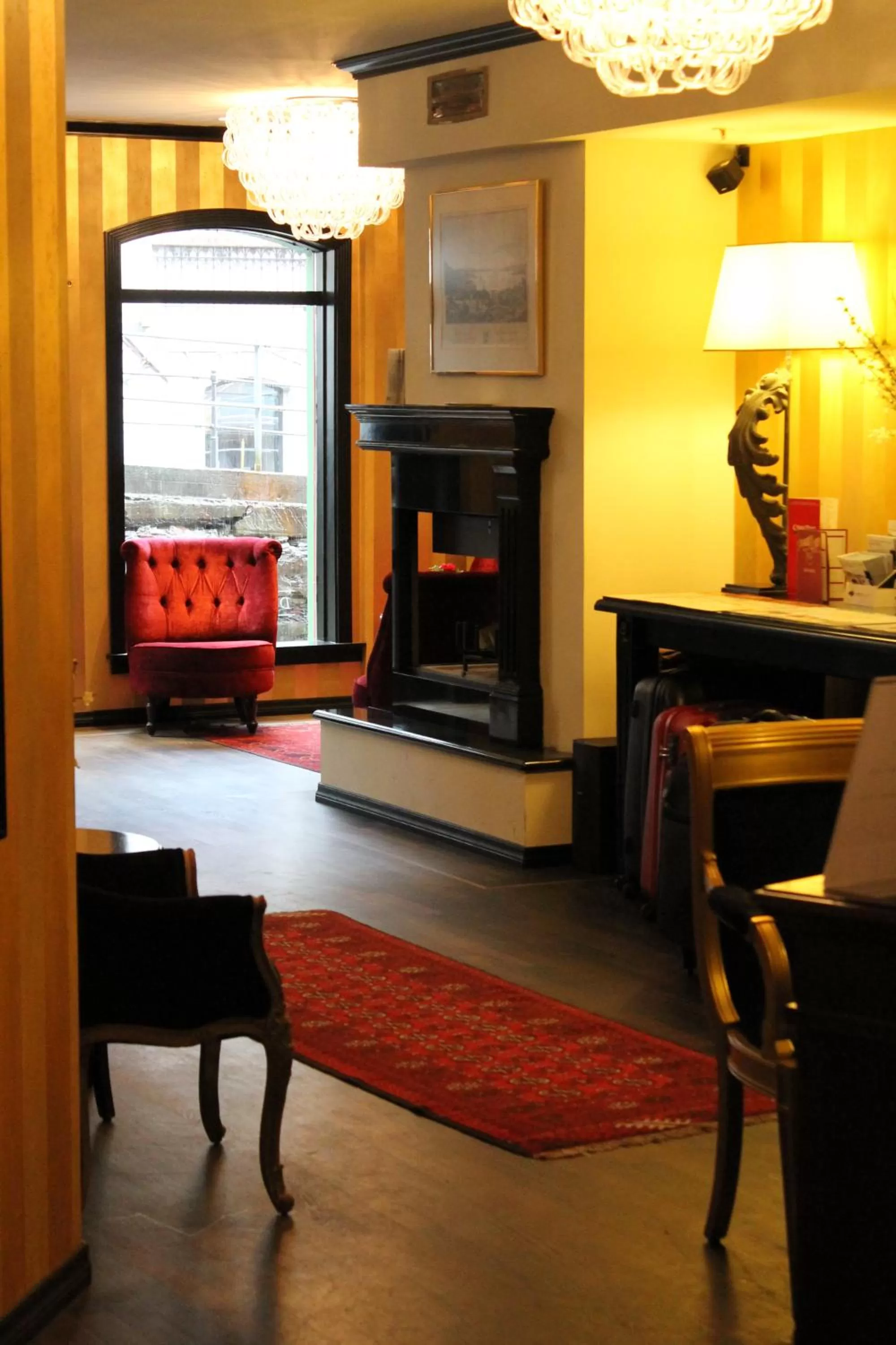 Lounge or bar in Det Hanseatiske Hotel