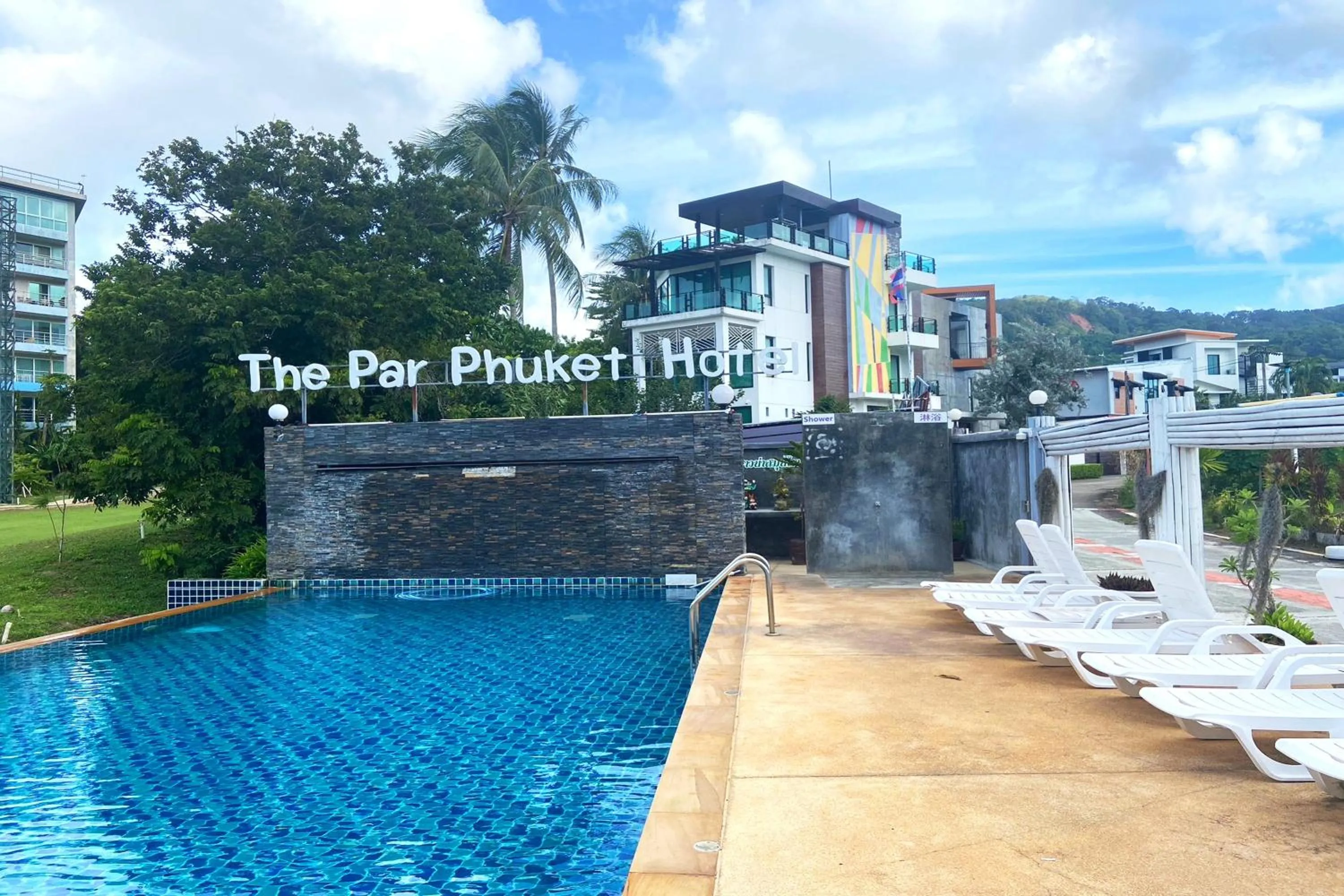 Swimming pool in The Par Phuket SHA Plus