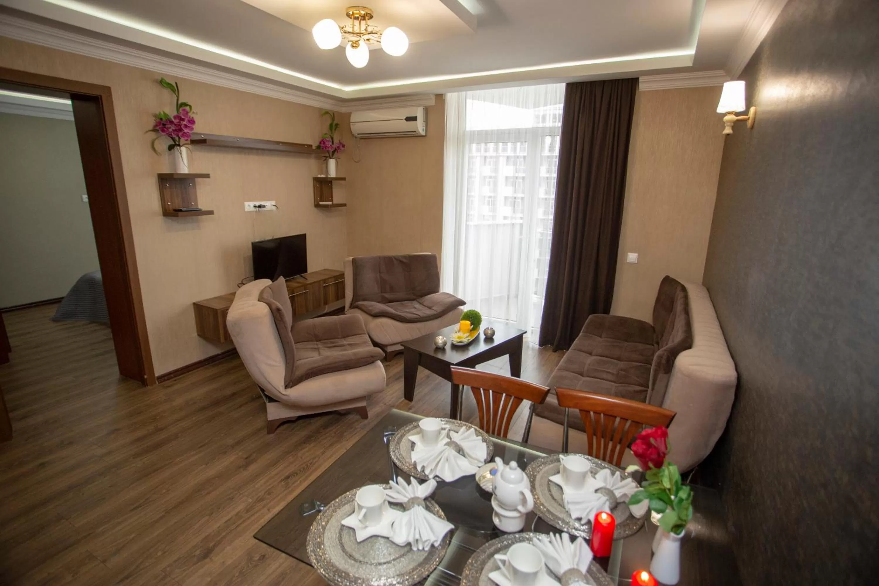 Living room in Blue Star Batumi