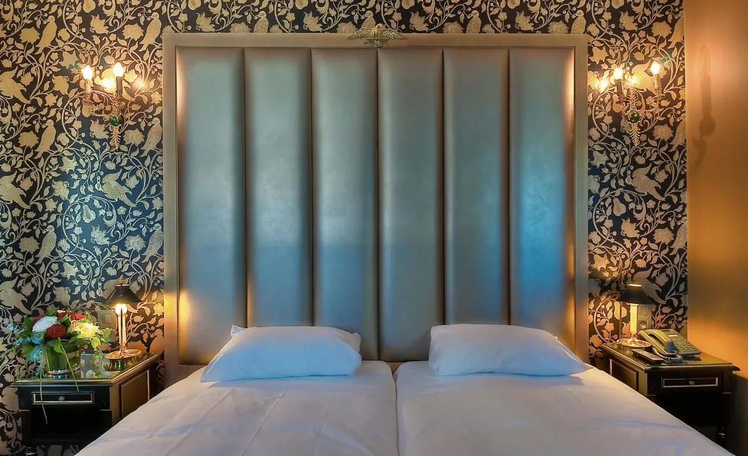 Connecting Double Rooms with view on Invalides in Hotel de L'Empereur by Malone Connecting Double Rooms with view on Invalides in Hotel de L'Empereur by Malone