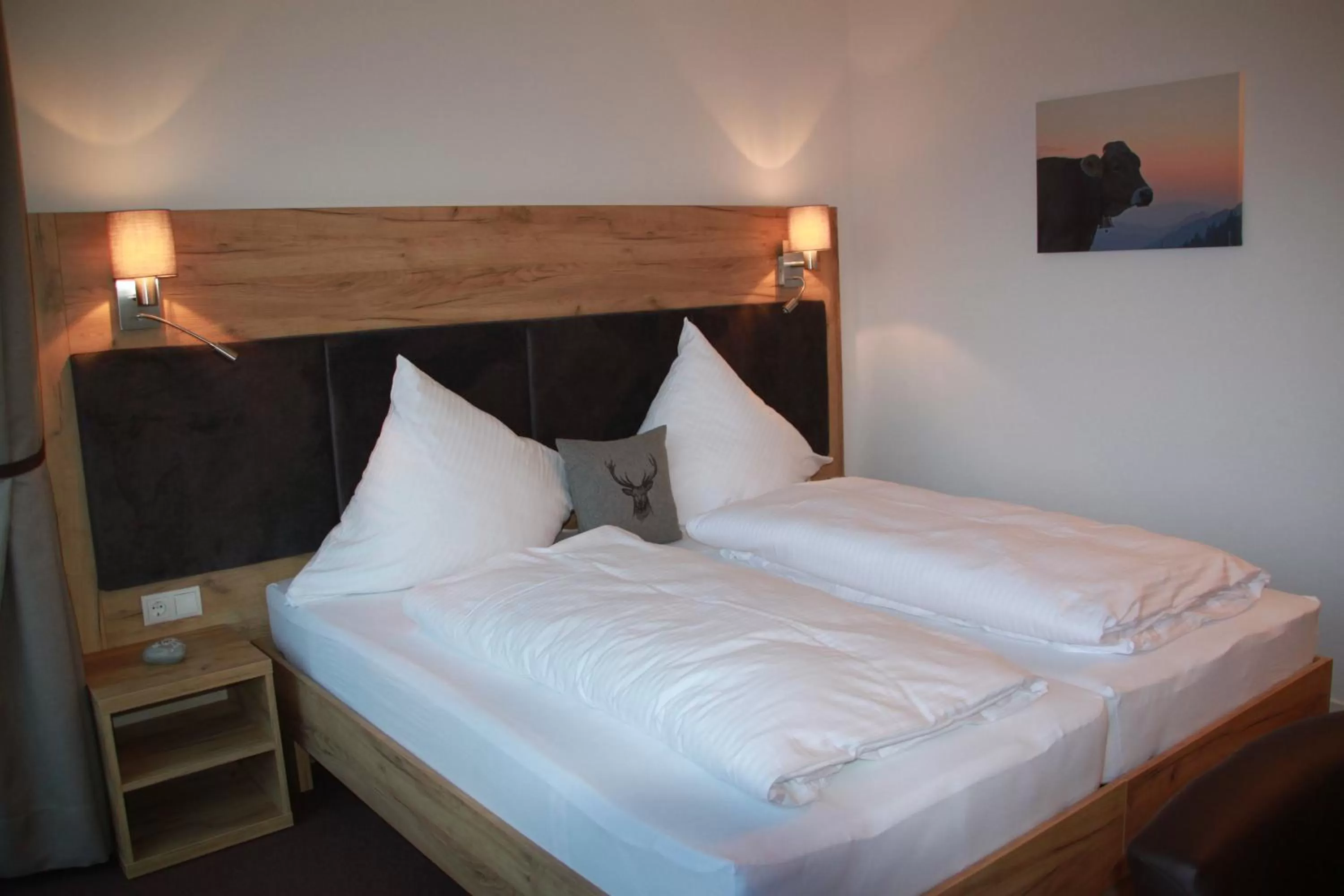 Bedroom, Bed in Landhaus Sonne