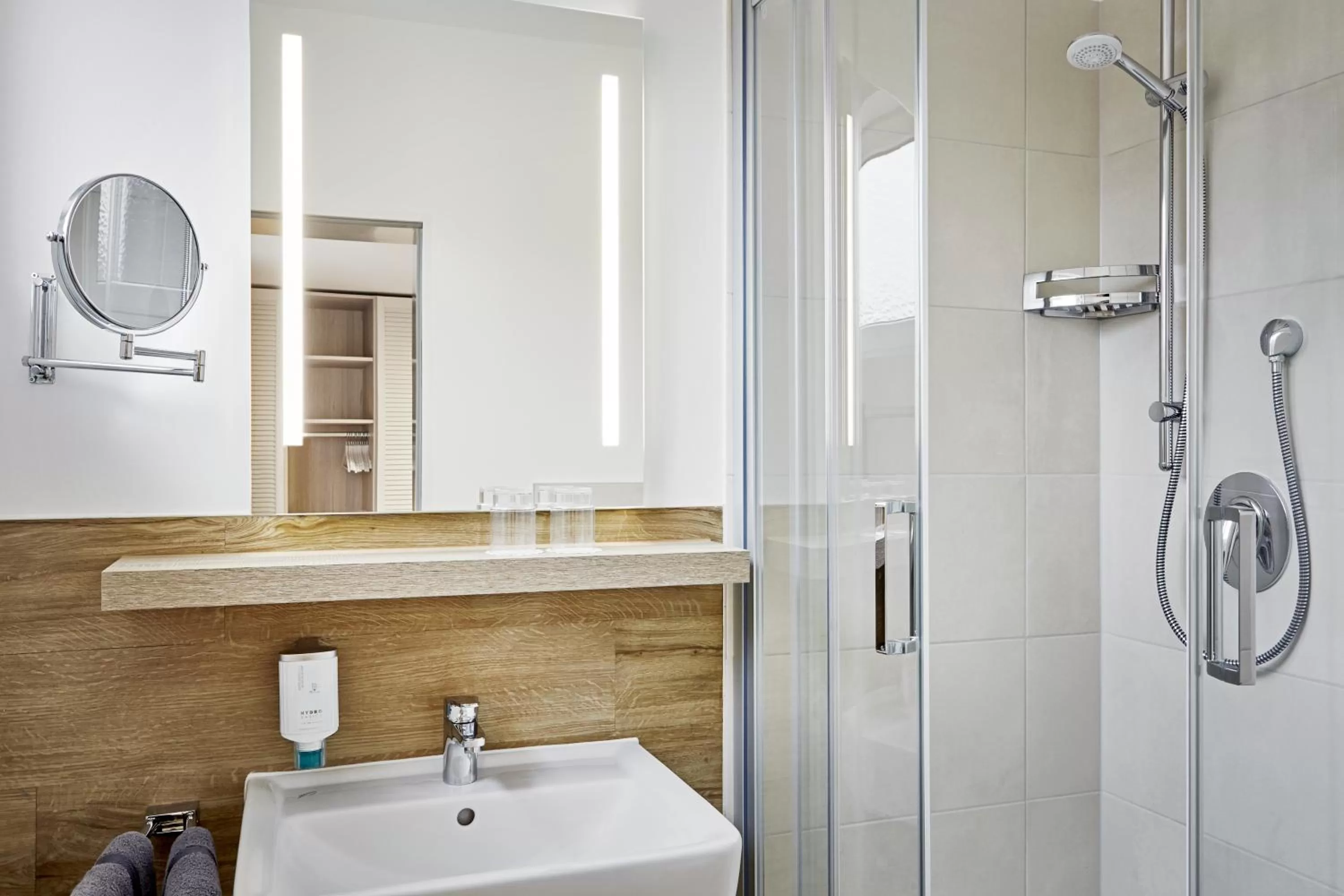 Bathroom in Duus Hotel garni