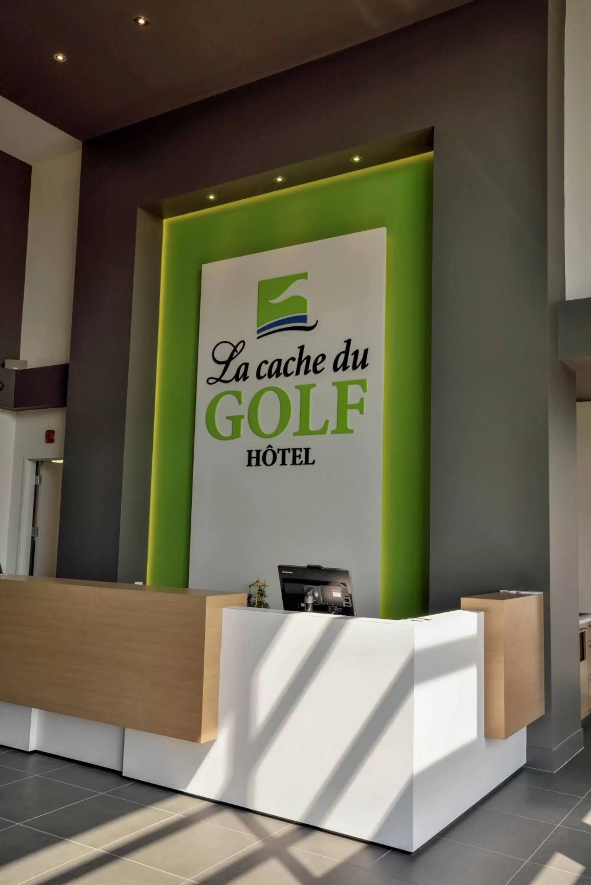 Lobby or reception in La Cache du Golf