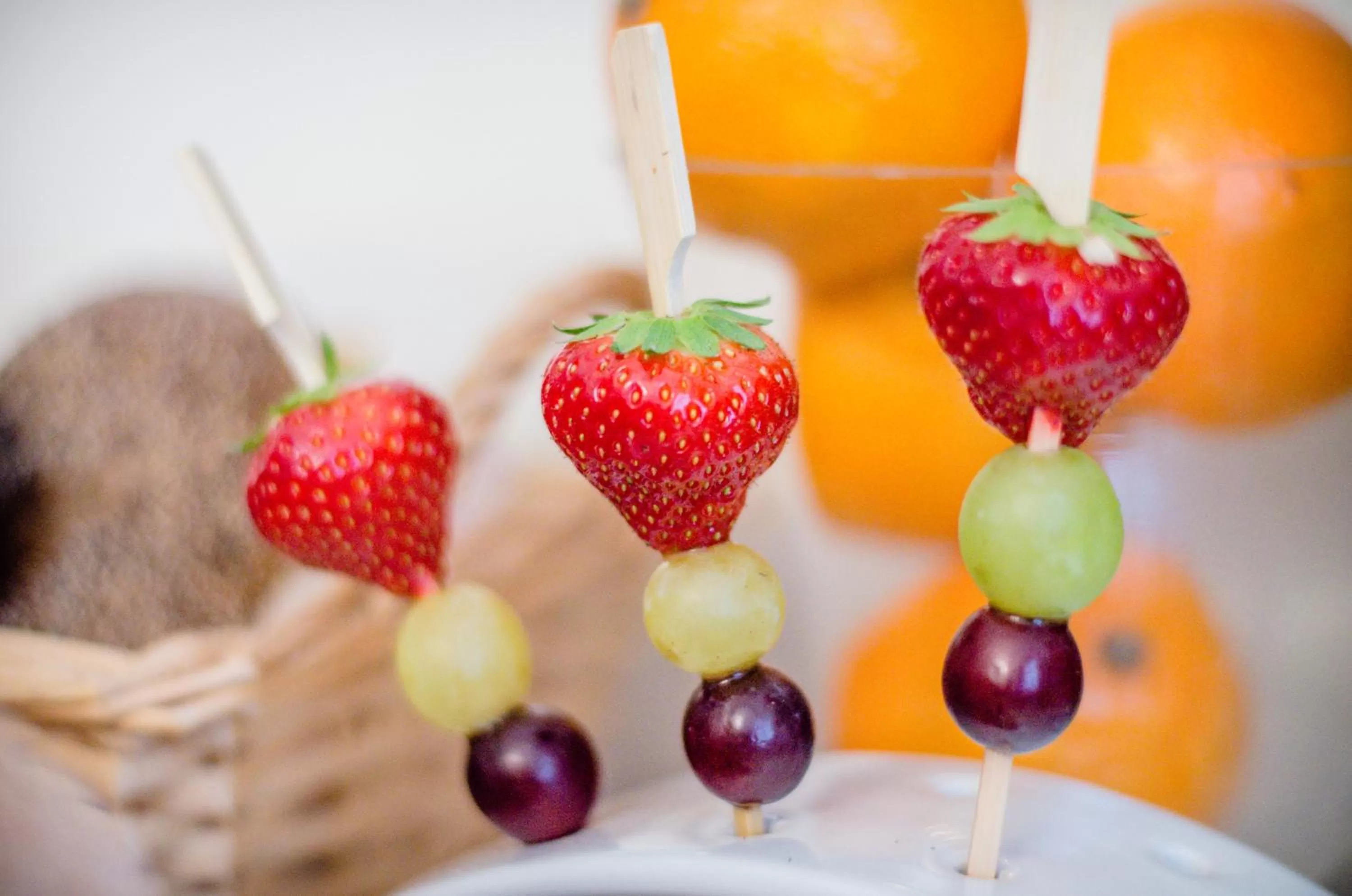 Food close-up in The White Queen B&B