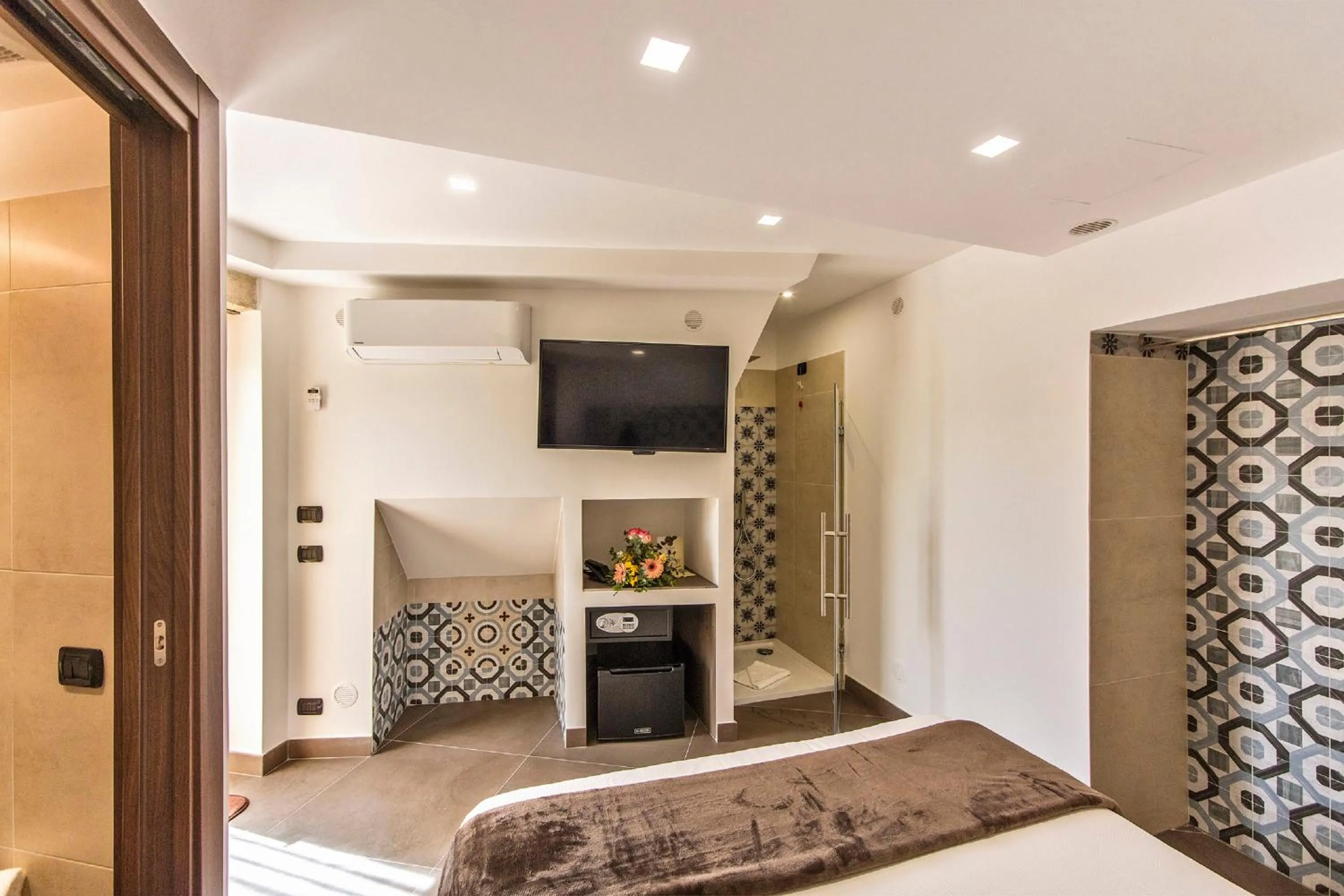 Bedroom, Bed in San Giorgio Palace Hotel Ragusa Ibla