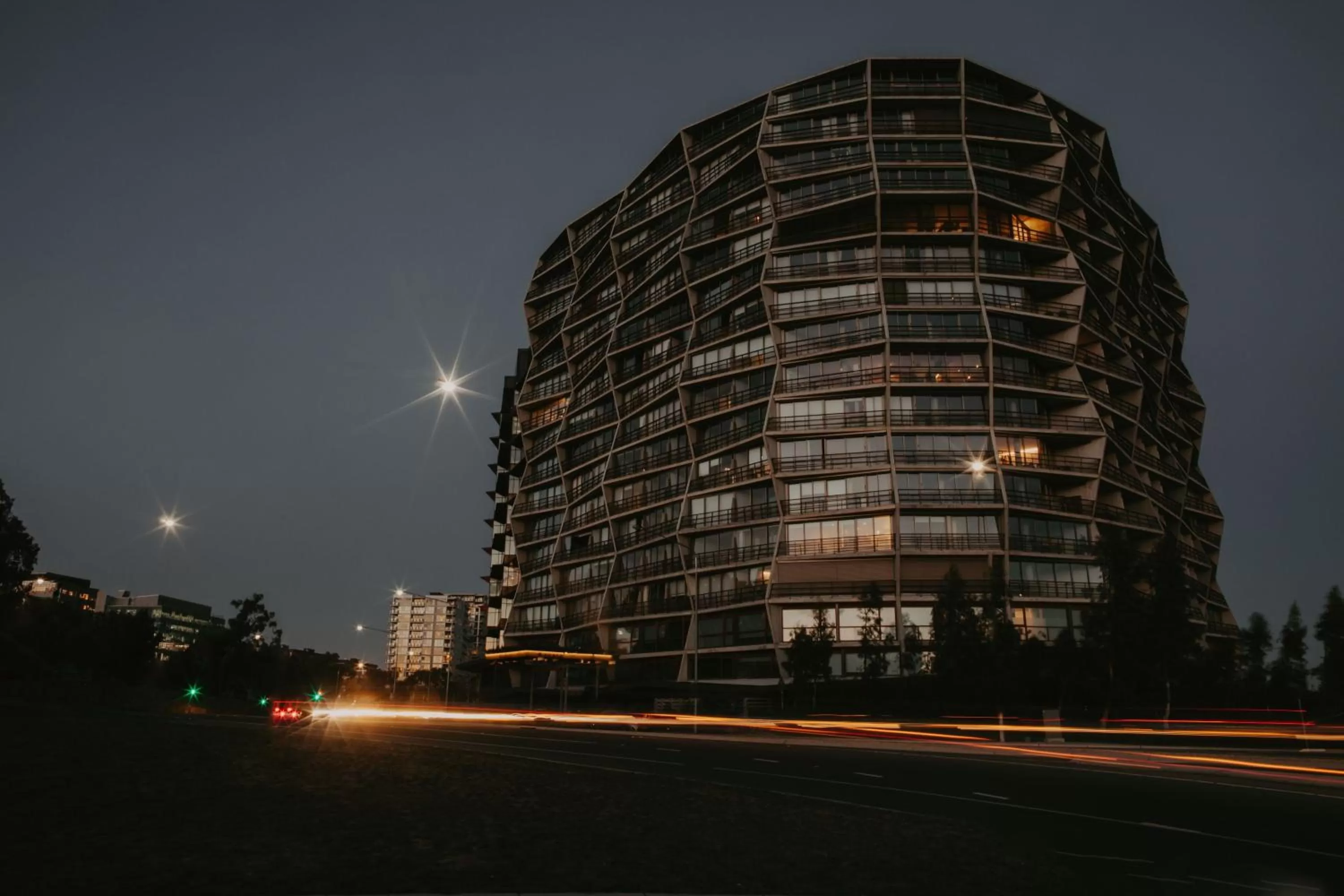 Property building in Nishi Apartments Eco Living by Ovolo