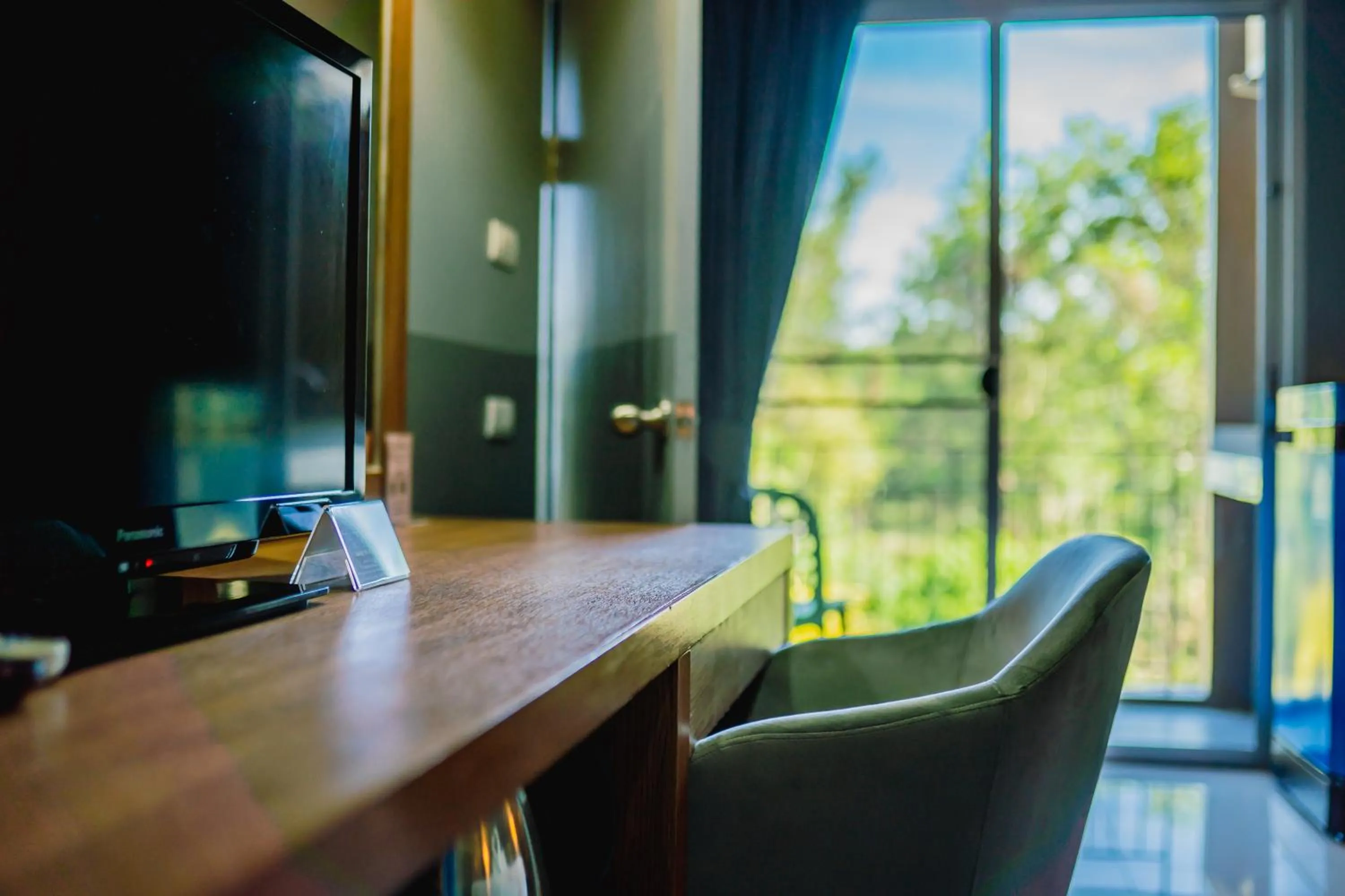 Seating area in The Rubber Hotel Phuket
