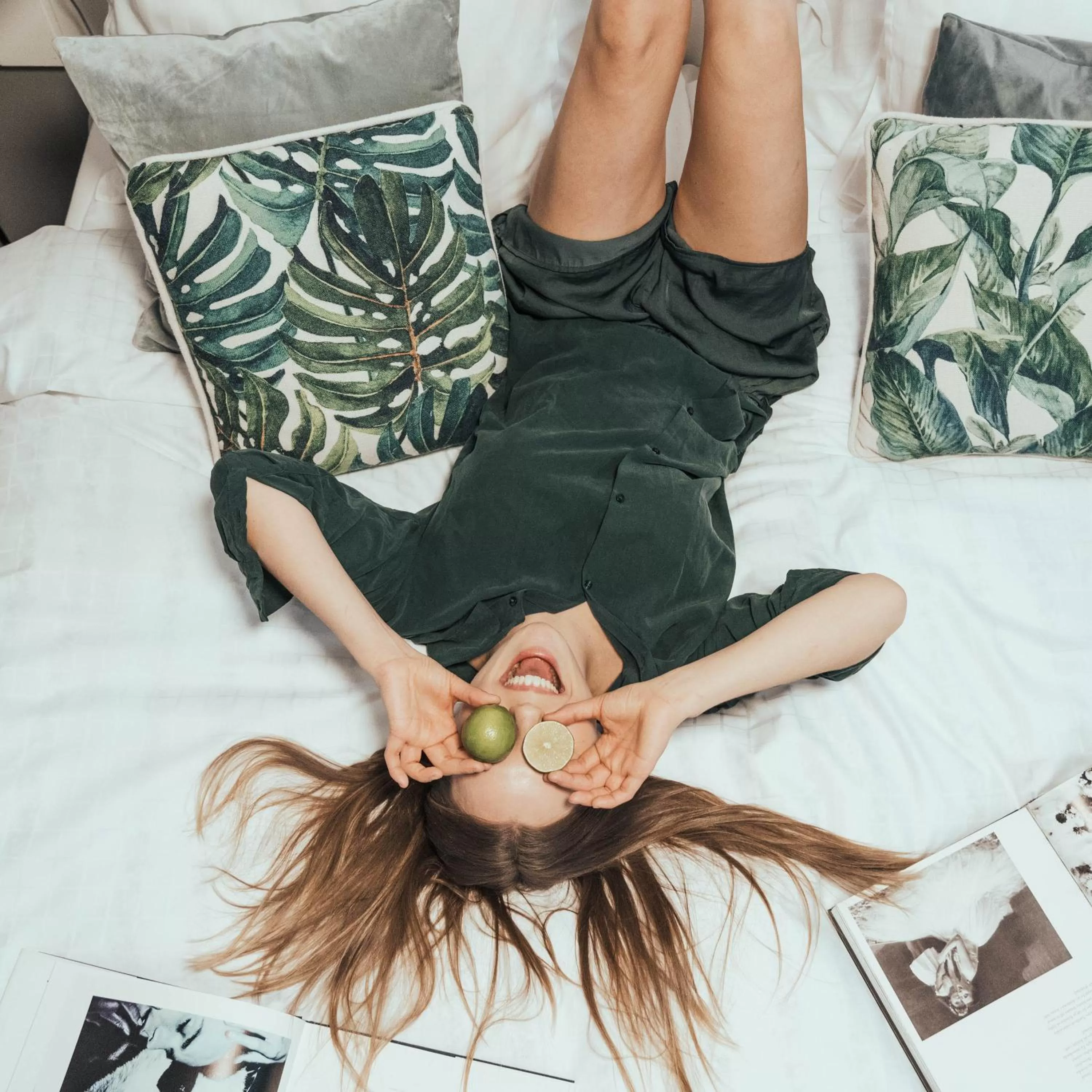 Bed in Botanika Uppsala