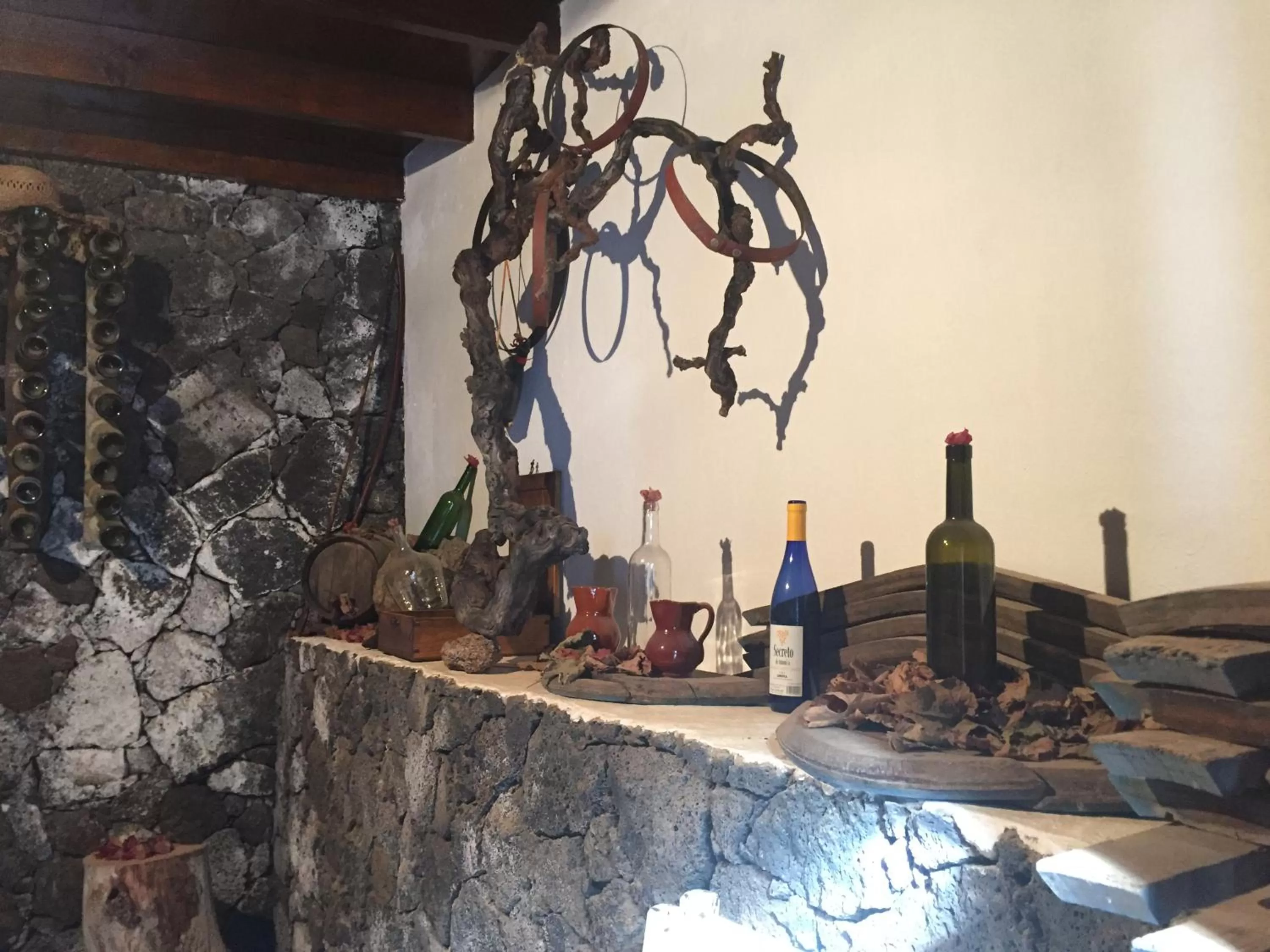 Decorative detail in Villa El Jable Lanzarote