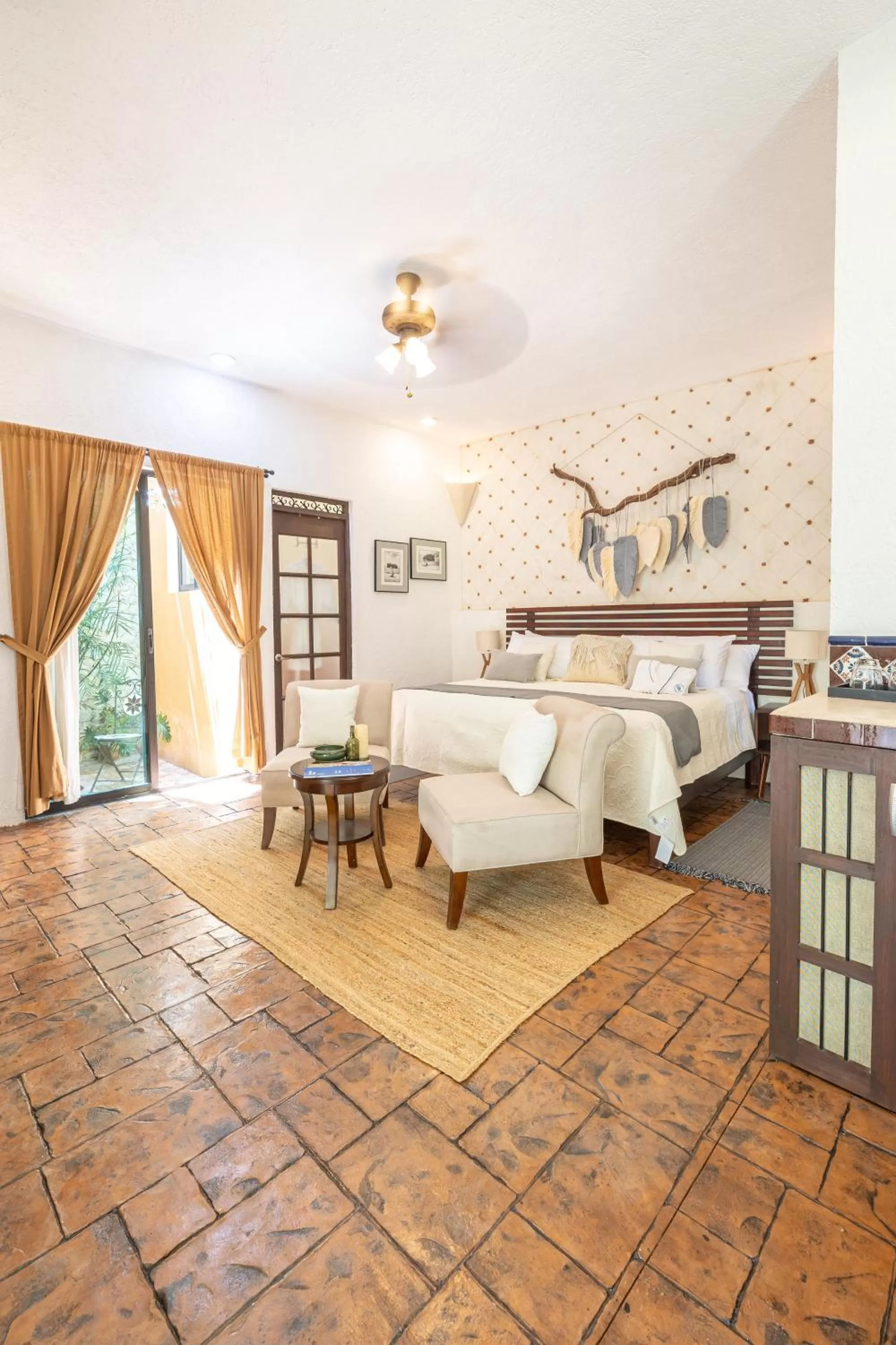 Bed in Casa Dos Lirios Hotel Boutique