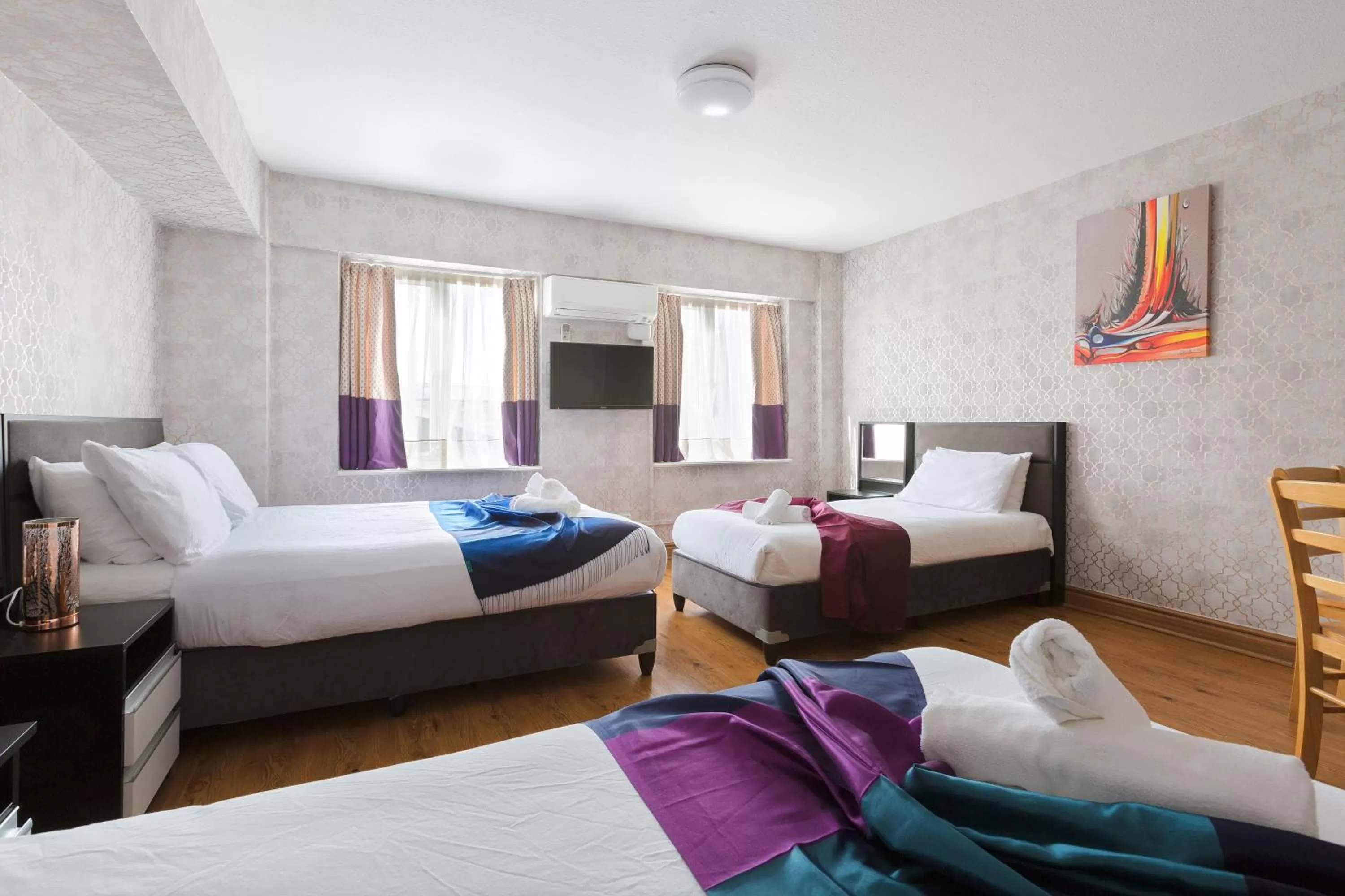 View (from property/room), Bed in Central Hoxton Shoreditch