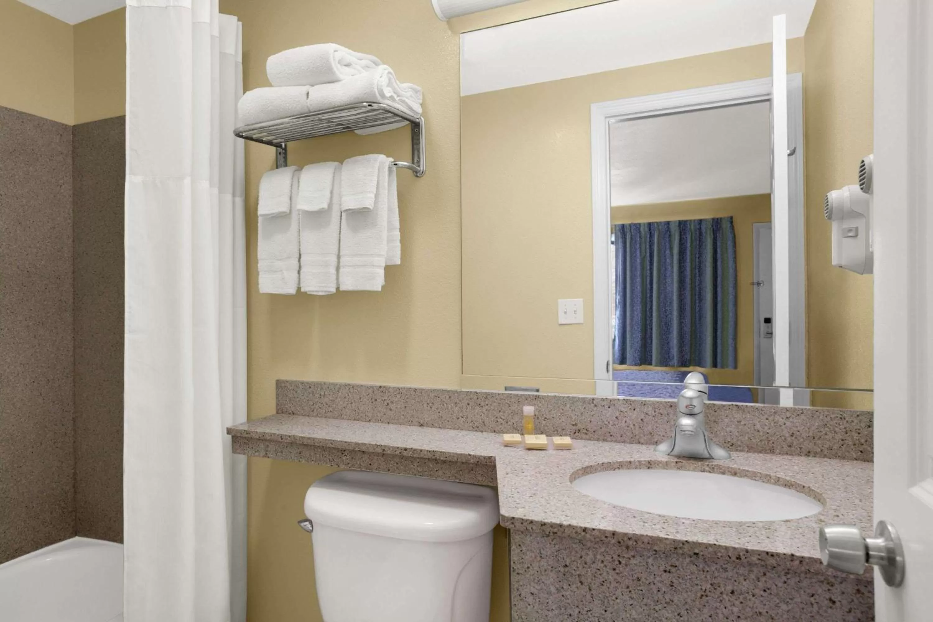 Bathroom in Days Inn by Wyndham Middletown