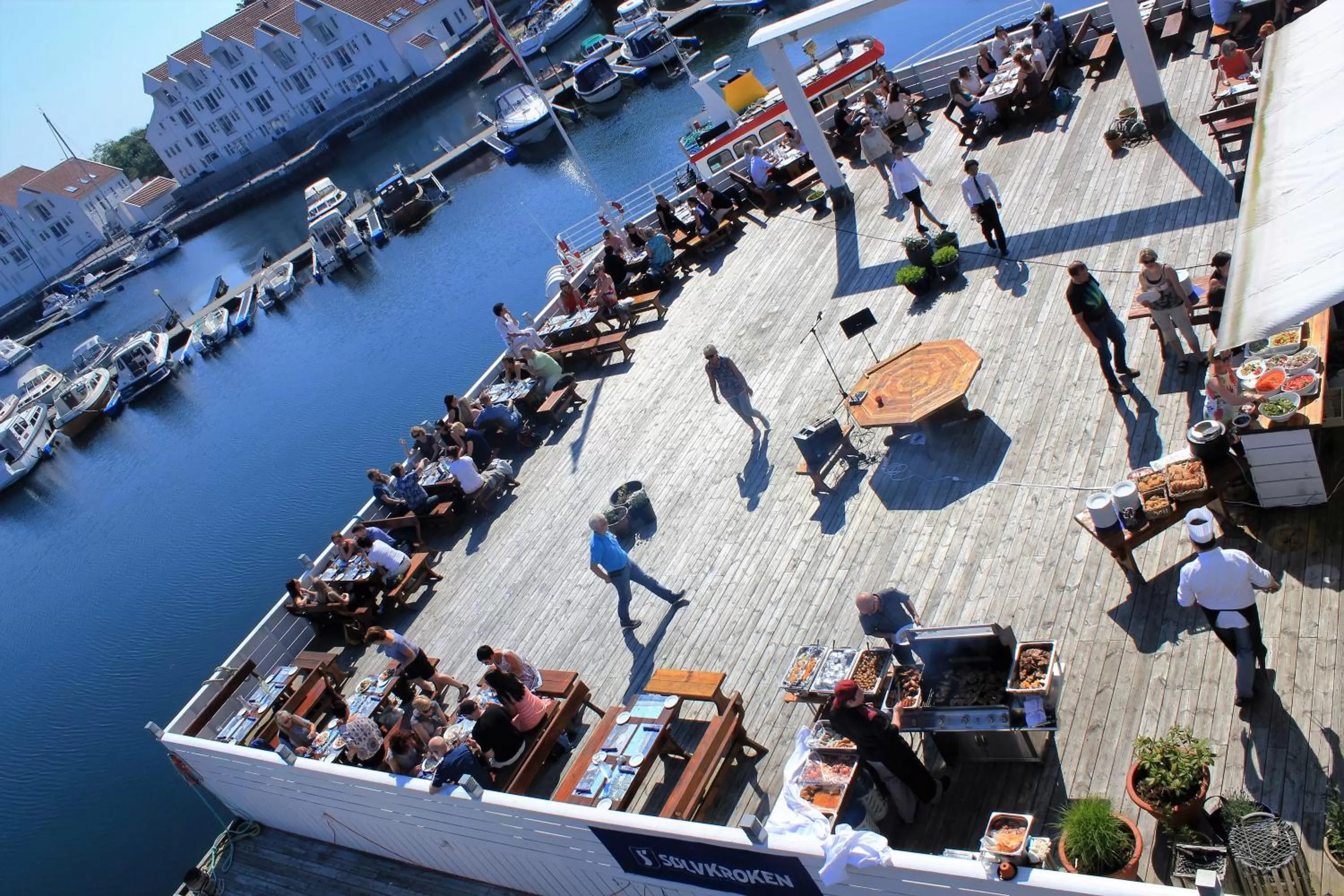 Balcony/Terrace in Hummeren Hotel