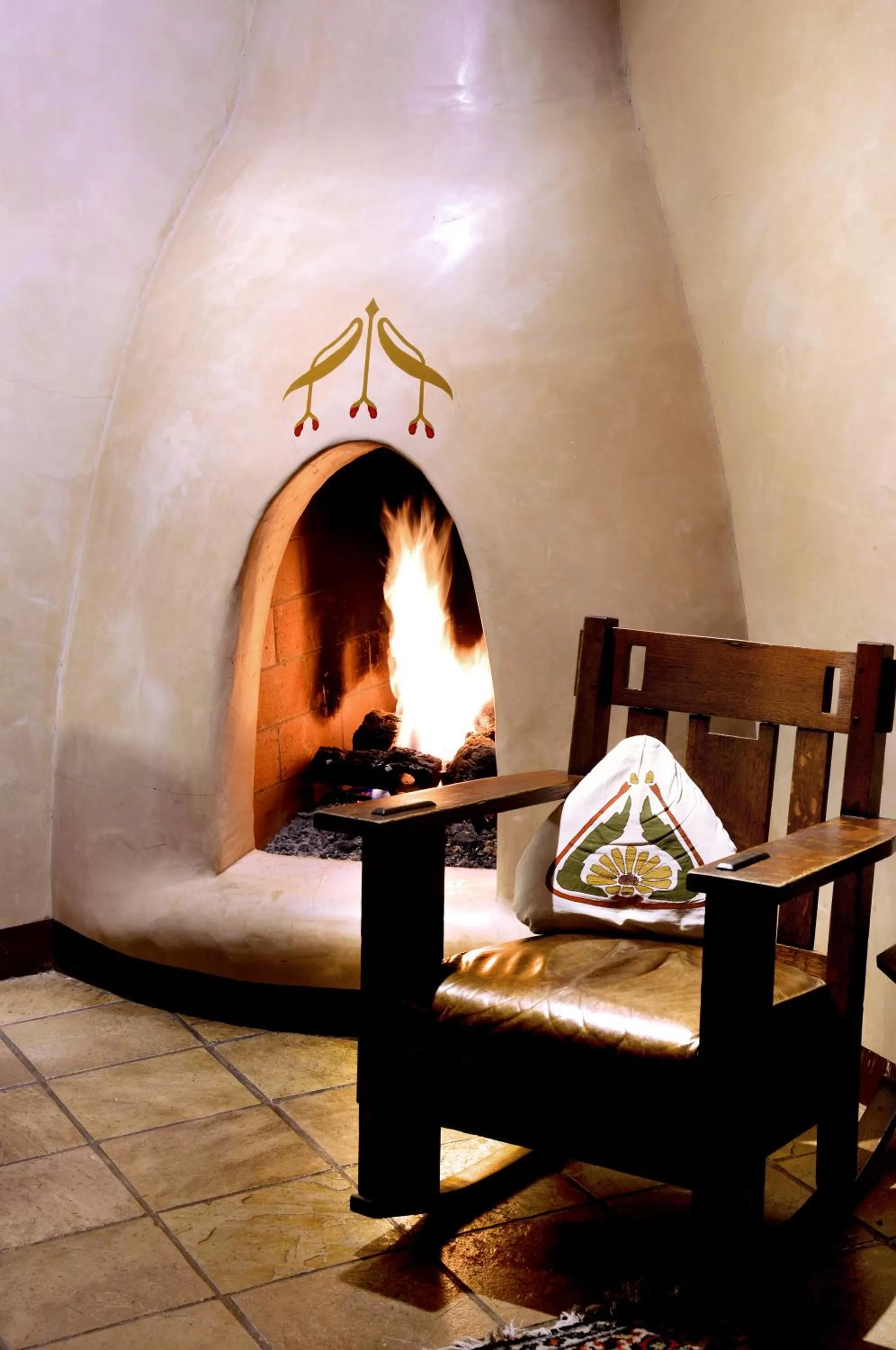 Seating area in El Portal Sedona Hotel