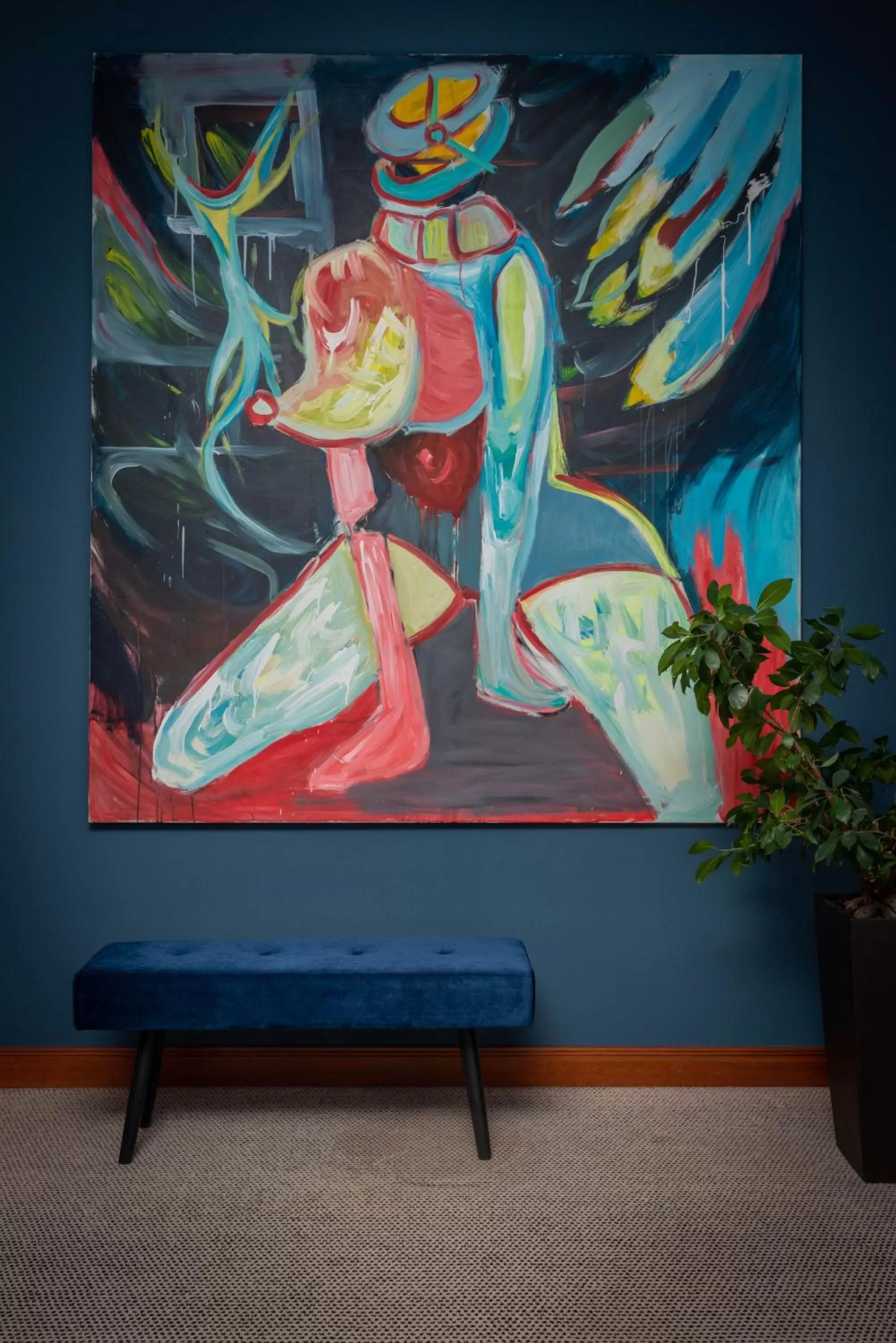 Decorative detail in Art Hotel Prague