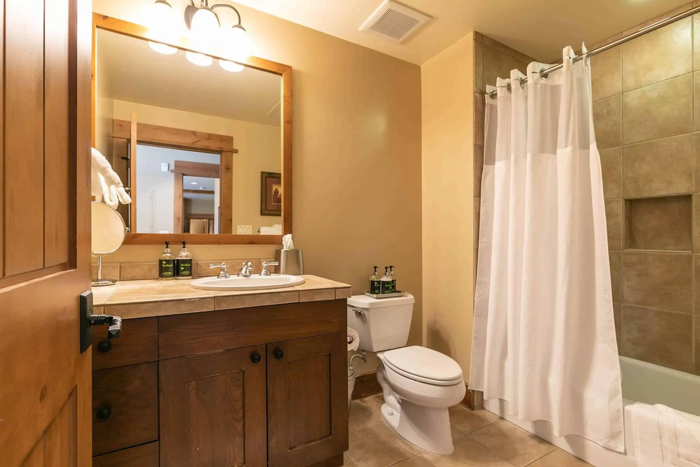 Bathroom in East West Hospitality at Tahoe