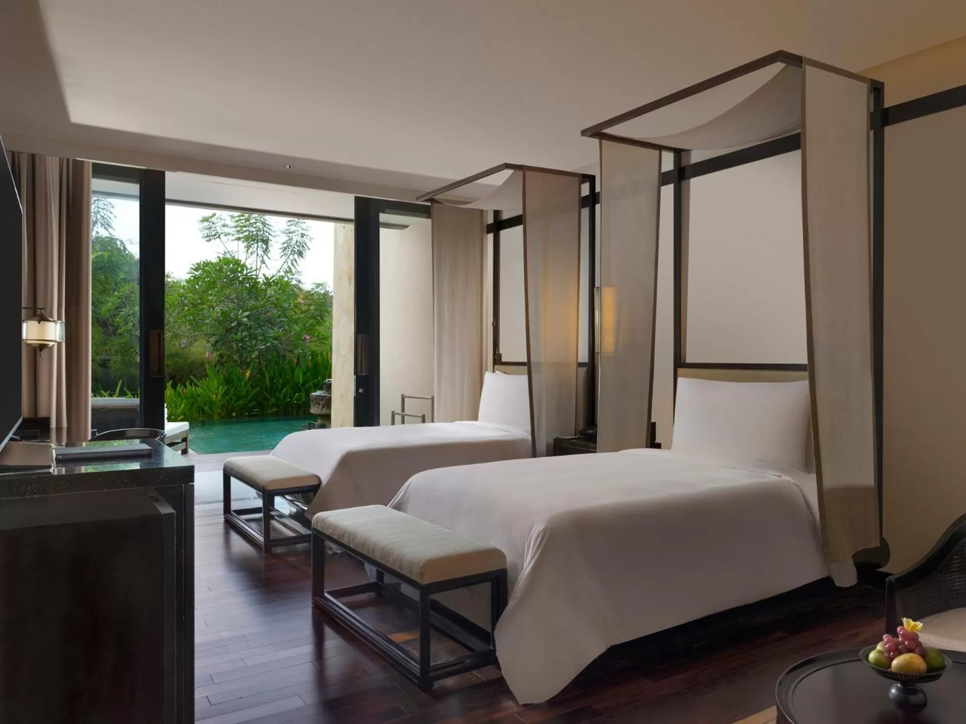 Bed in The Apurva Kempinski Bali