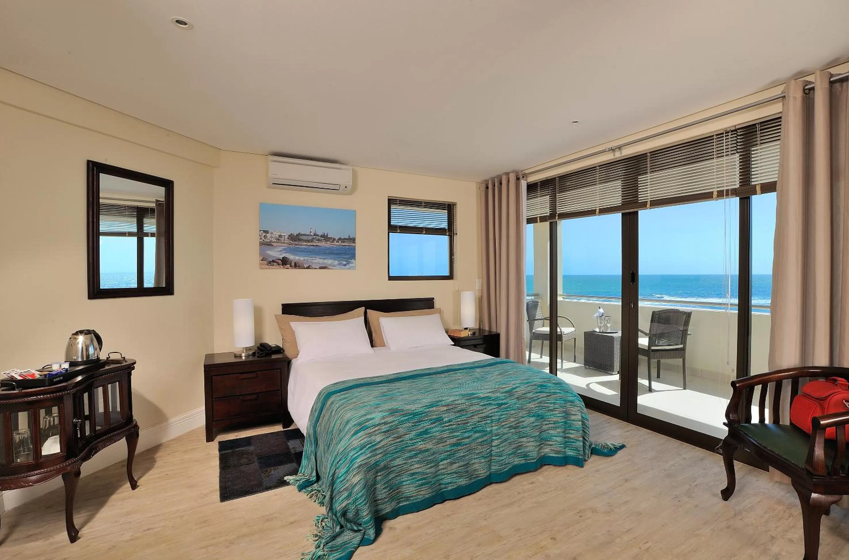 Photo of the whole room, Bed in Beach Hotel Swakopmund