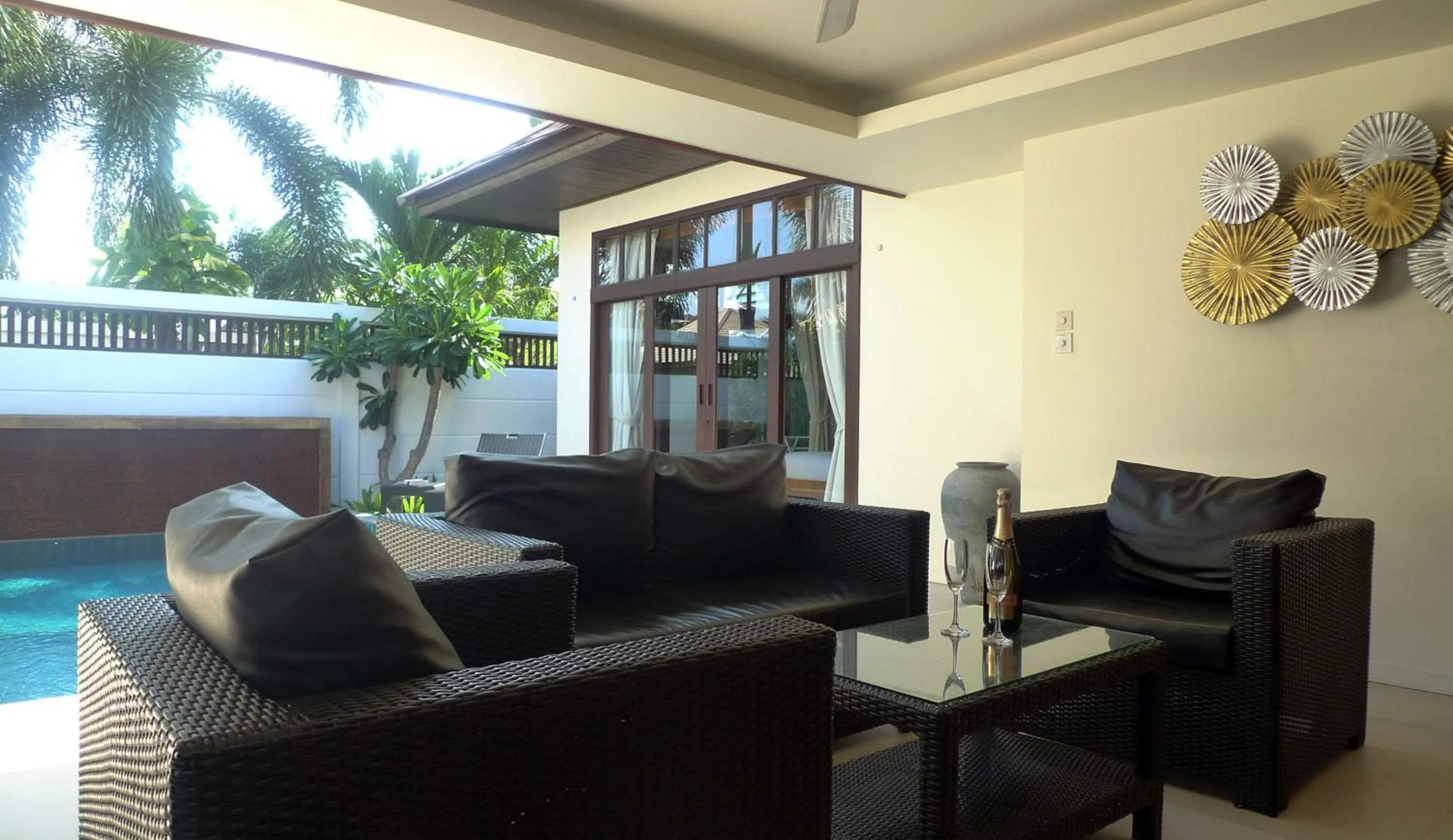 Living room in Samui Boat Lagoon
