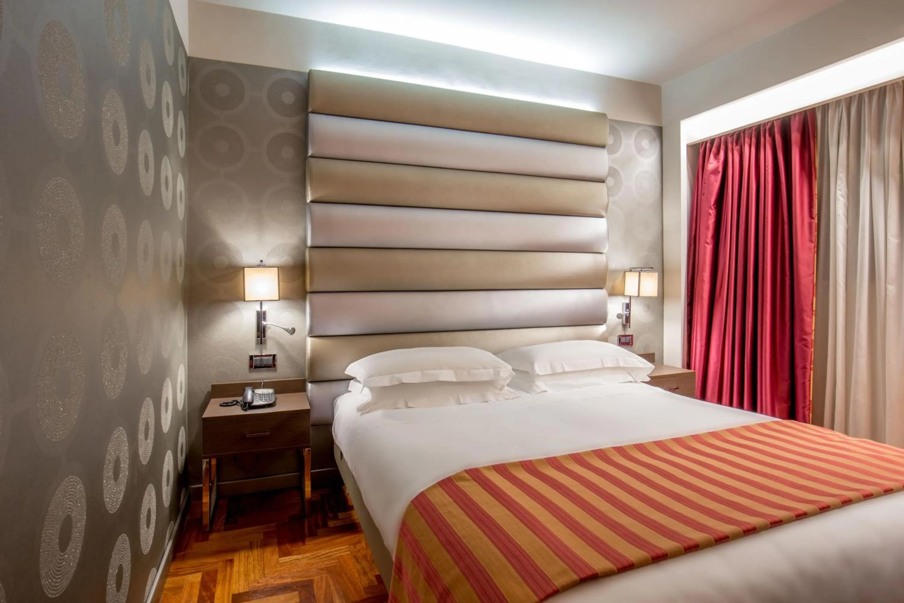 Bed in Enea Hotel Pomezia