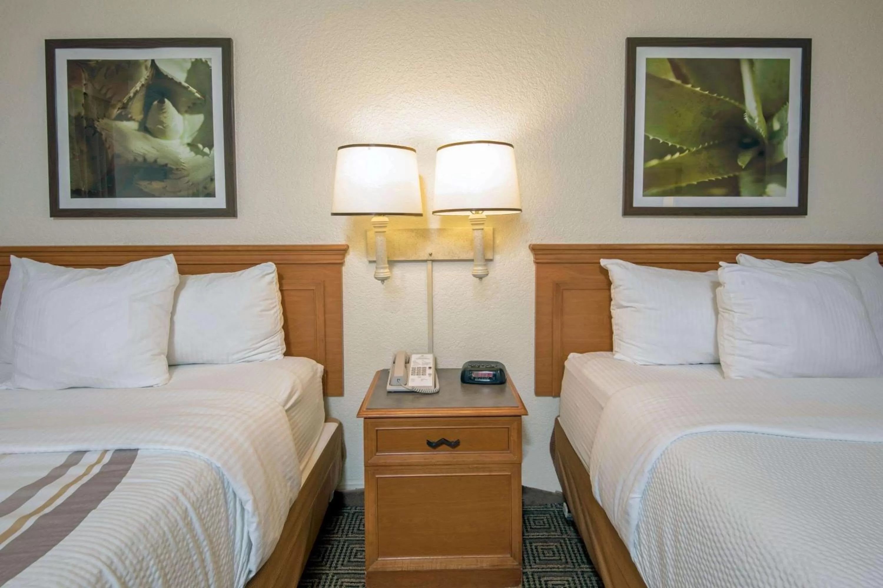 Photo of the whole room, Bed in La Quinta Inn by Wyndham San Antonio Market Square