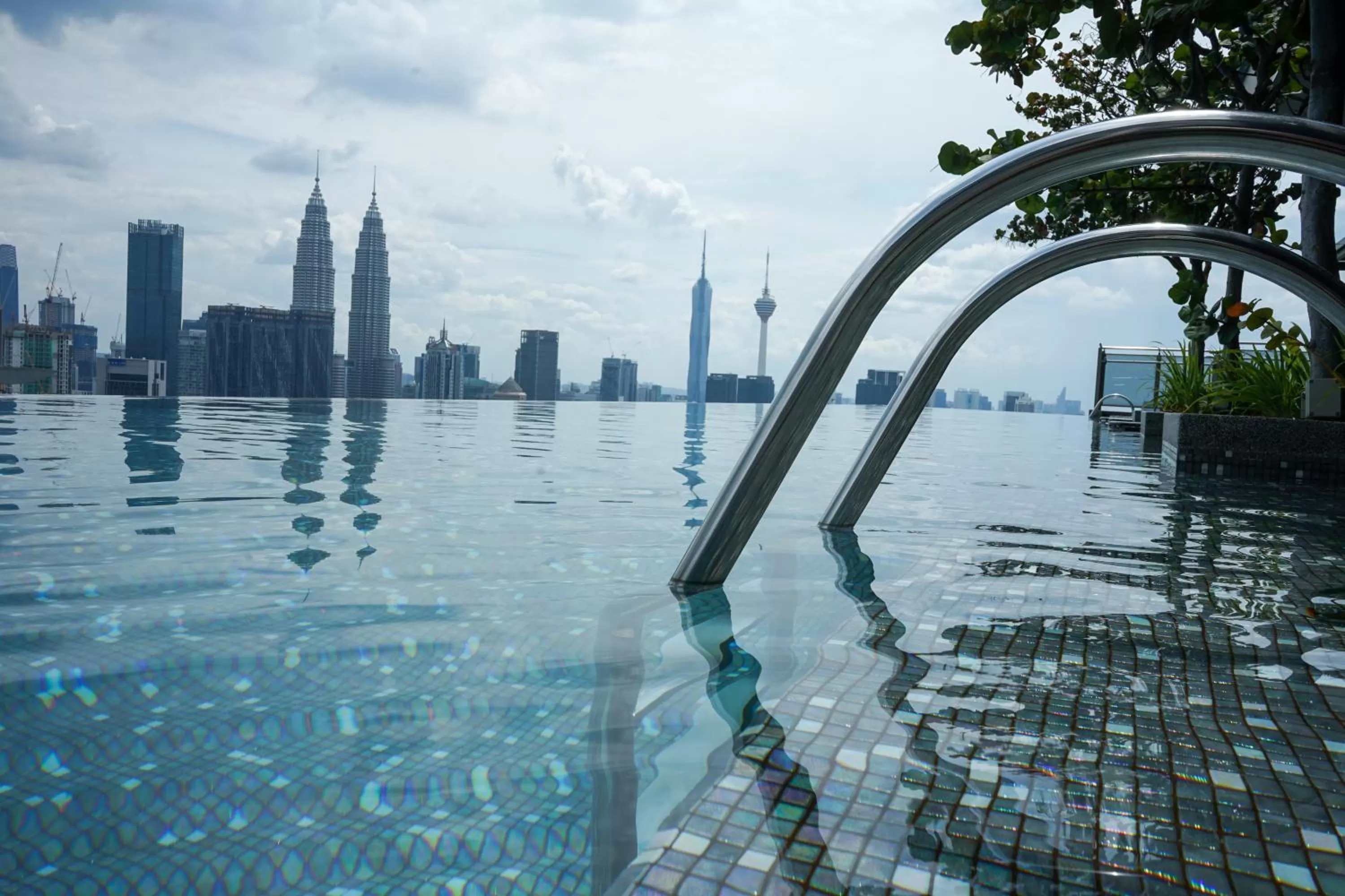 Swimming pool in Expressionz Suites KL by Perfect Host