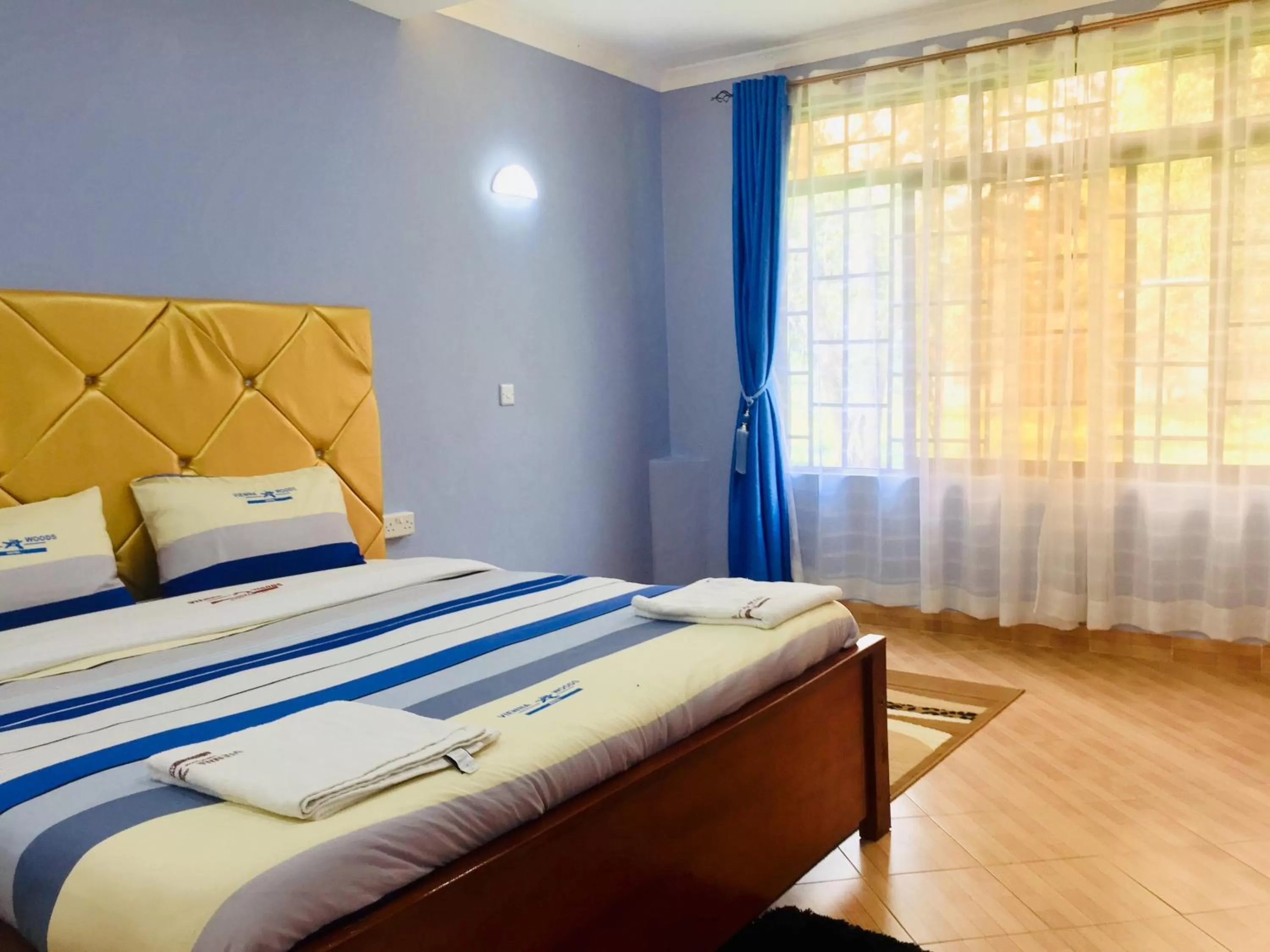 Bed in Vienna Woods Hotel Nakuru