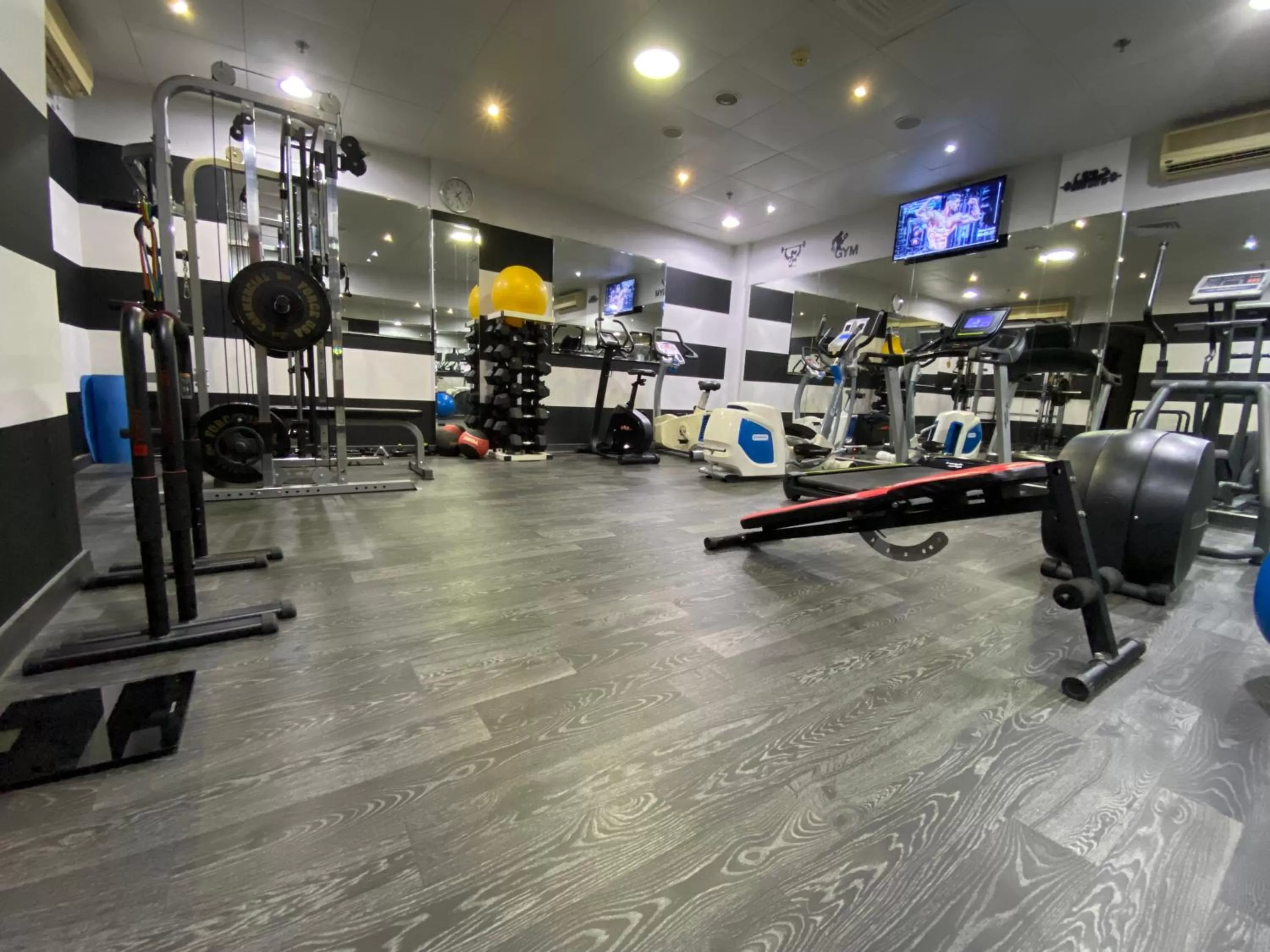 Fitness centre/facilities in Auris Boutique Hotel Apartments, Al Barsha - At The Mall
