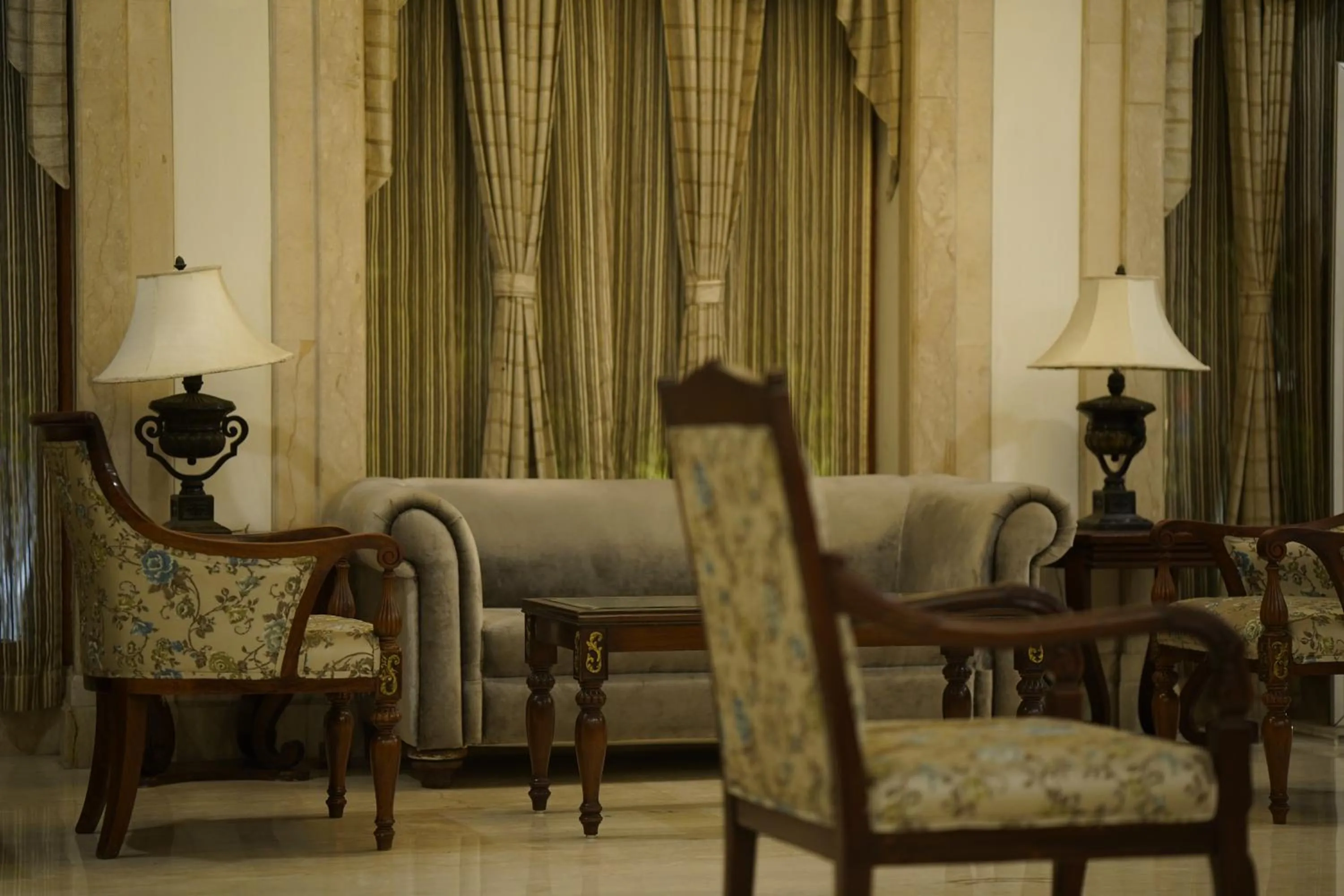 Seating area in Park Plaza Jodhpur