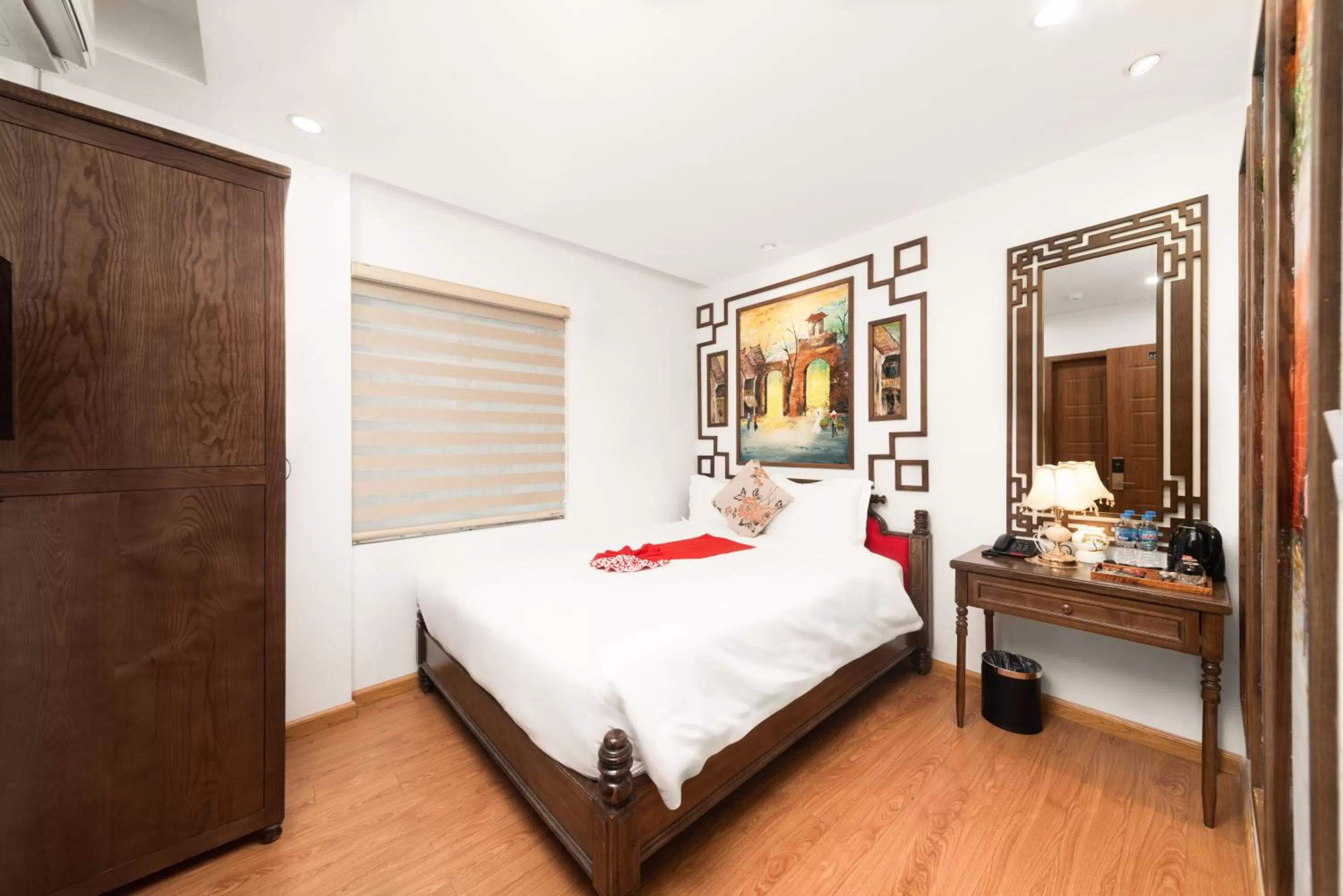 Bed in Veshia Hotel & Spa