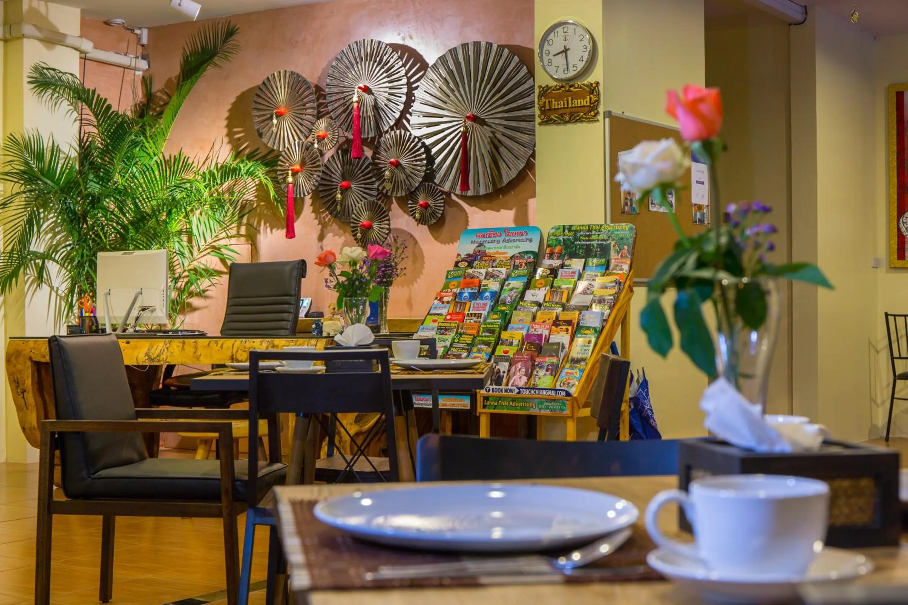 Lobby or reception in Chiang Mai Waroros Boutique Hotel