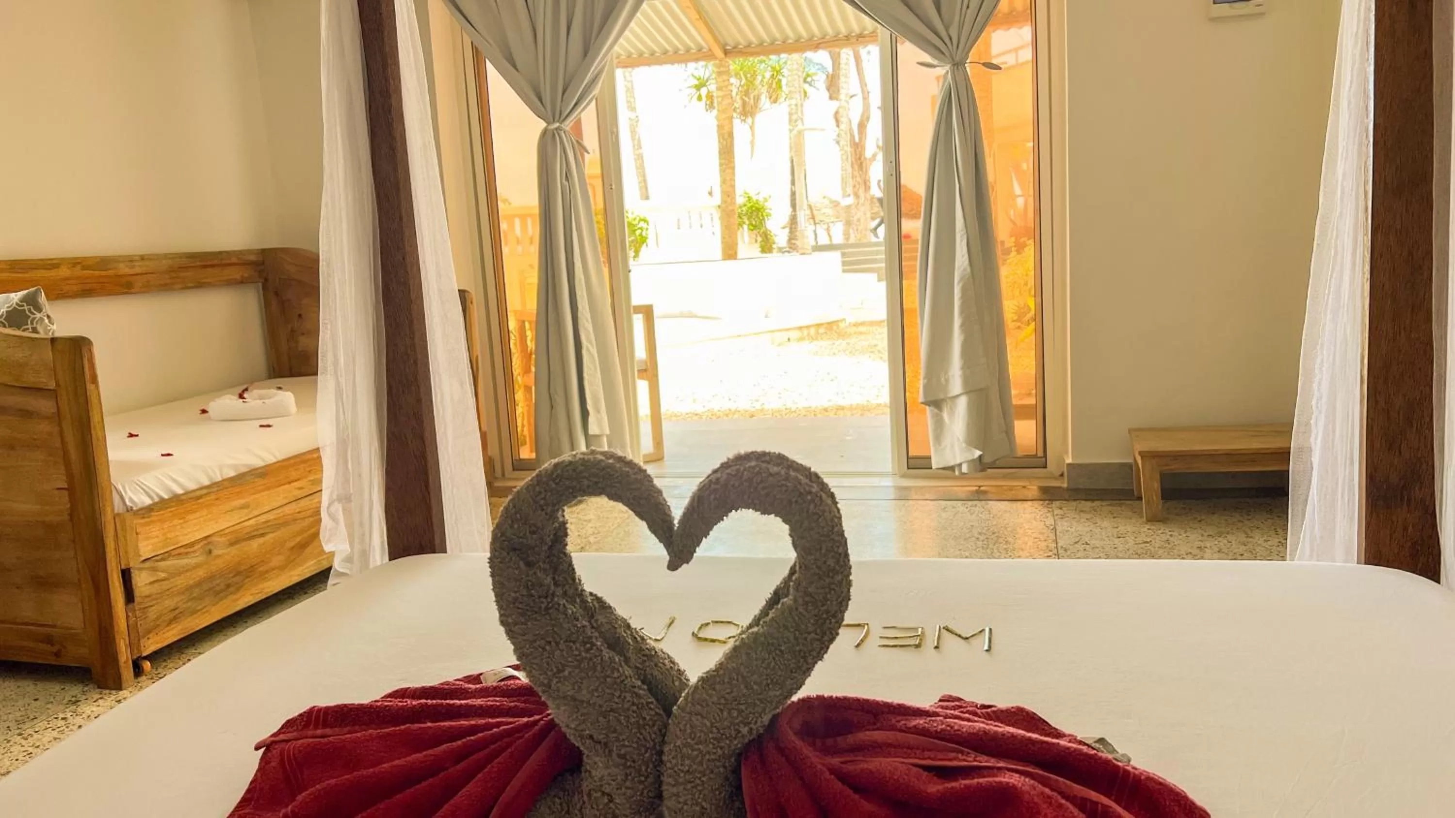 Bed in Seashore Villa