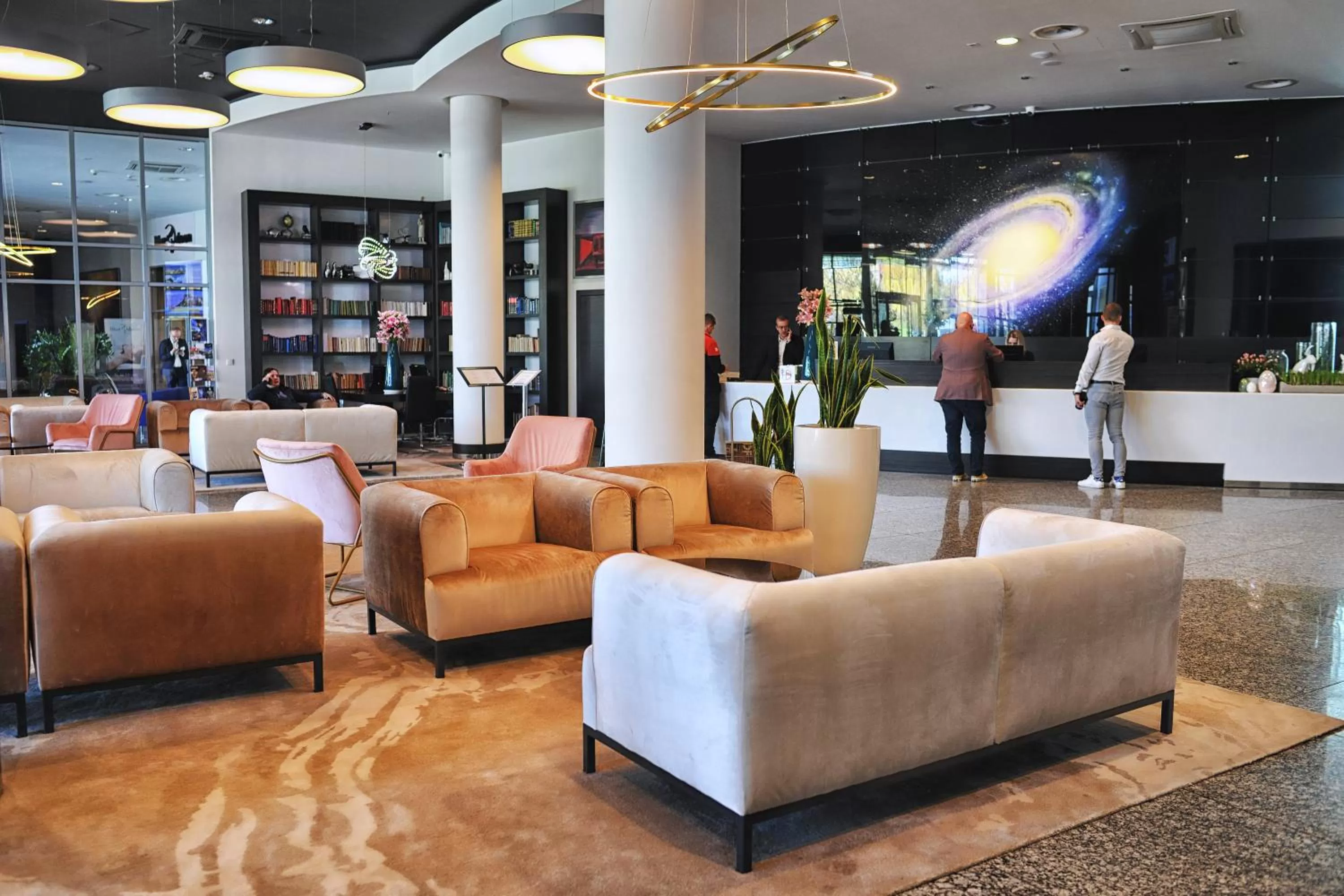 Lobby or reception in Copernicus Toruń Hotel
